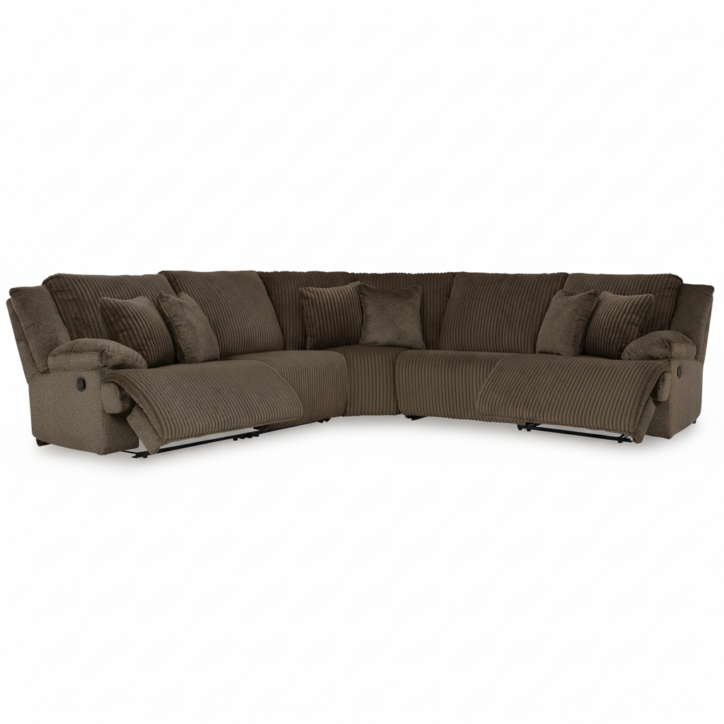 Top Tier 5-Piece Reclining Sectional