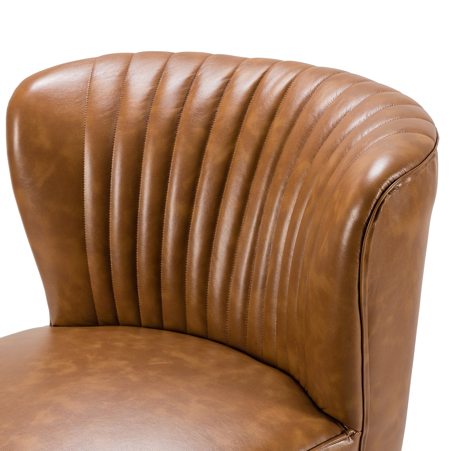 Eustacio Side Chair in Camel