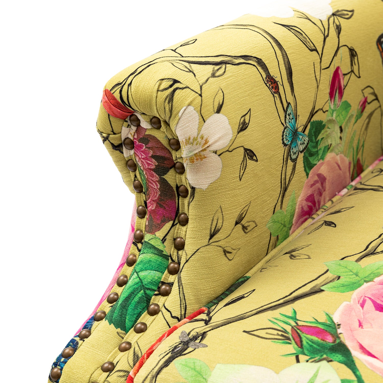 Theodor Armchair in Mustard