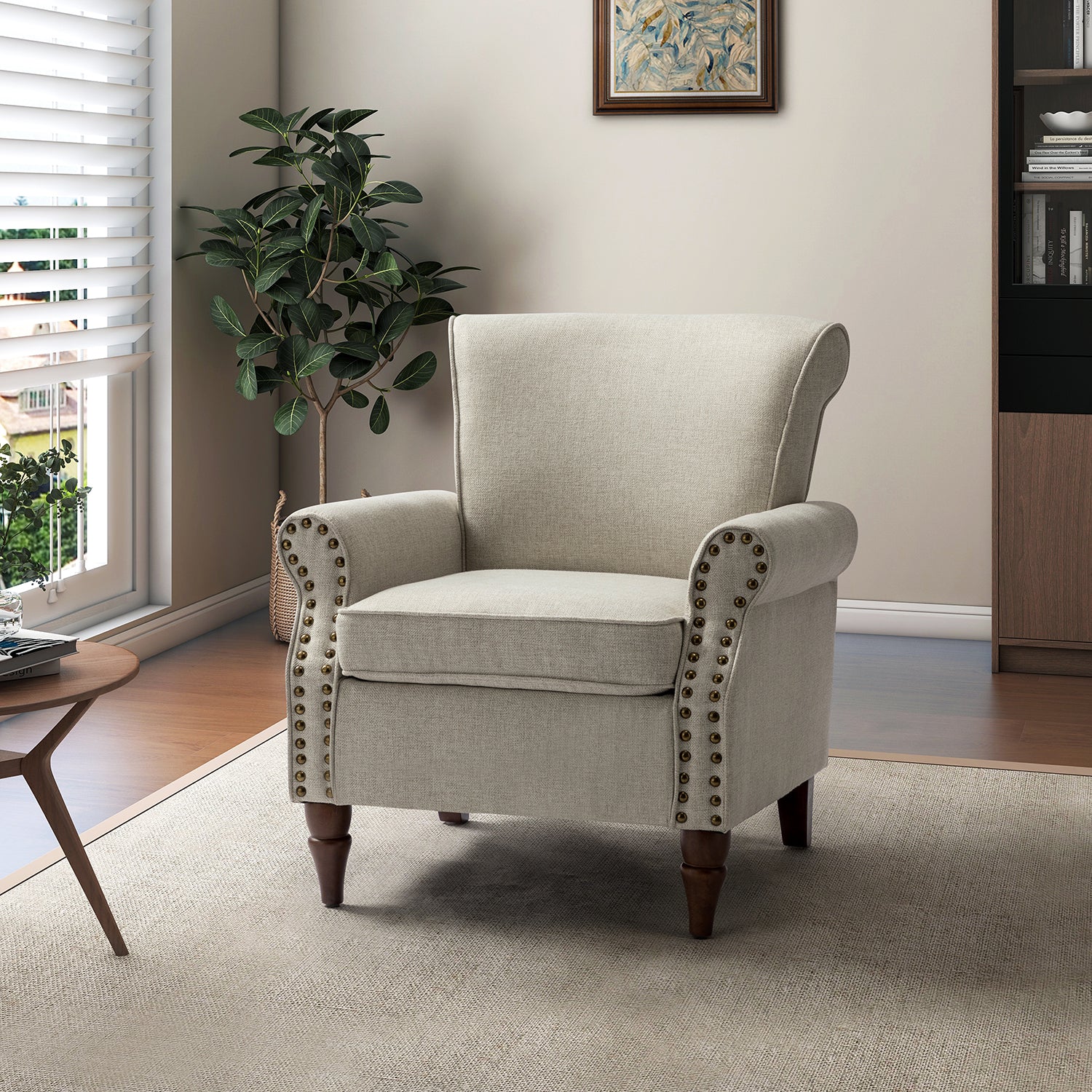 Cythnus Armchair in Oatmeal