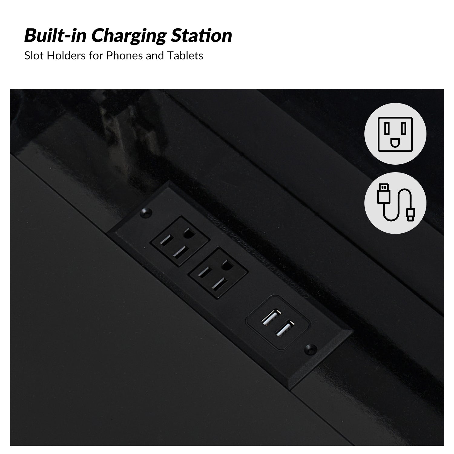 Malcolm Desk in Black