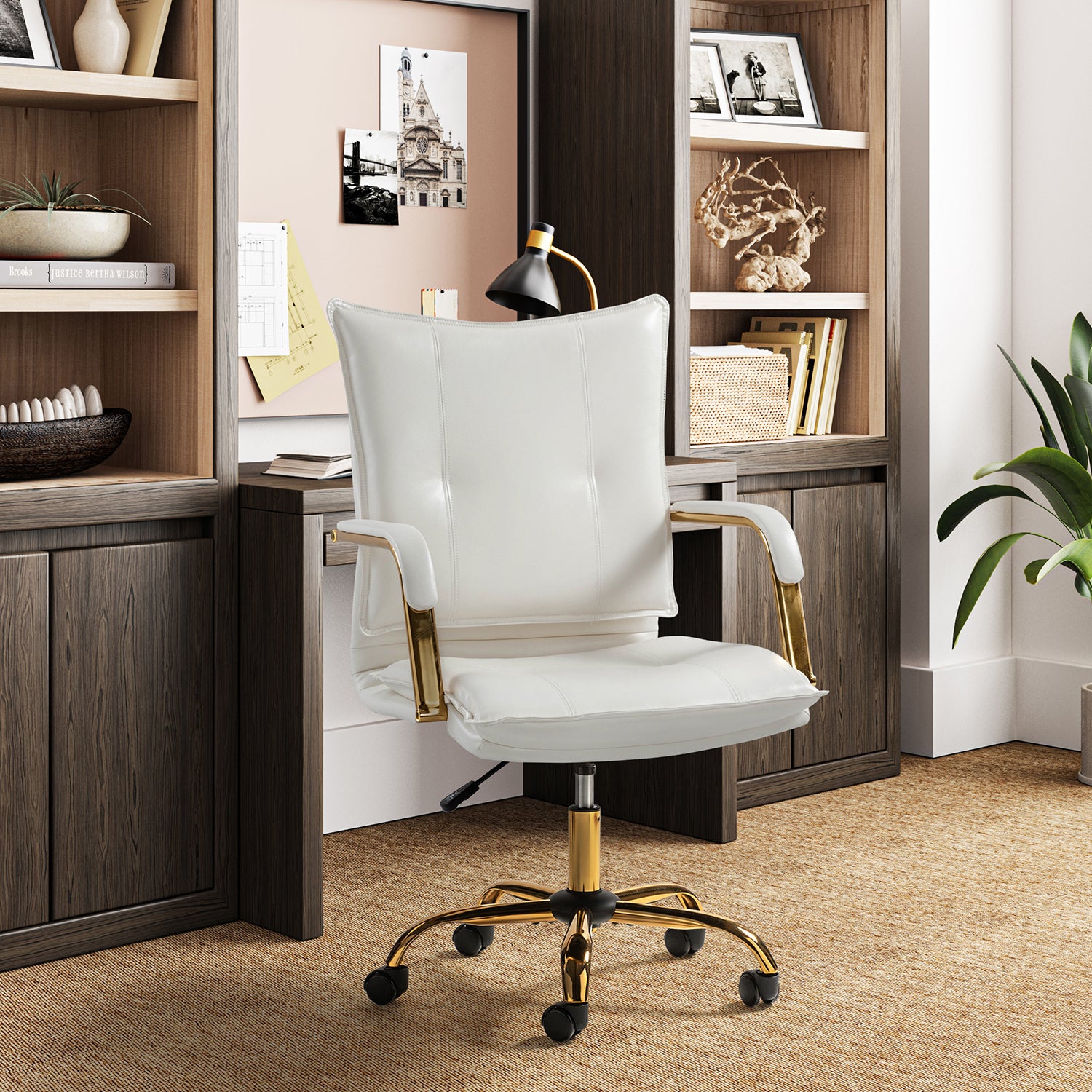 Maryland Office Chair in White