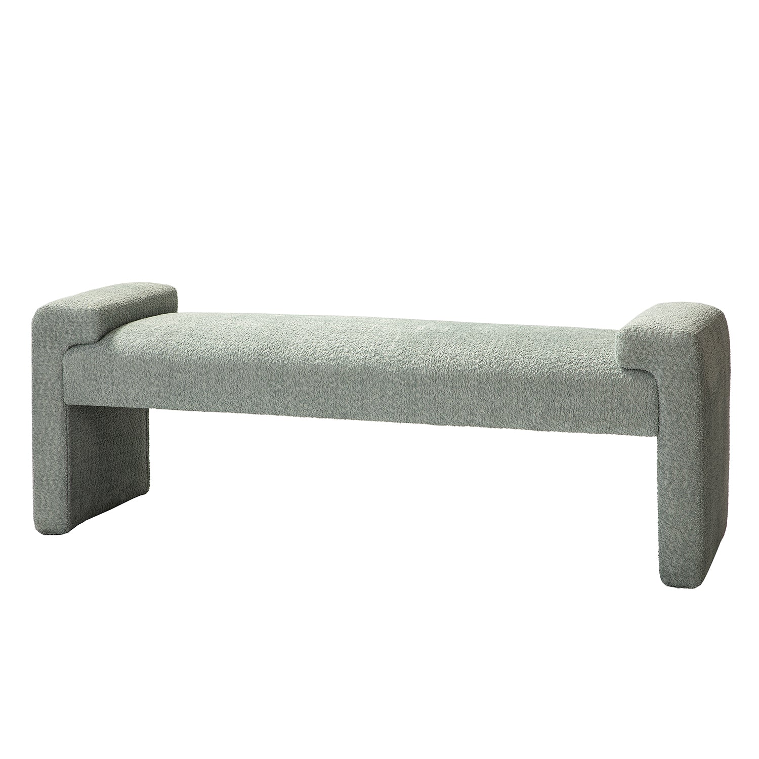 Severin Upholstered Bench in Sage