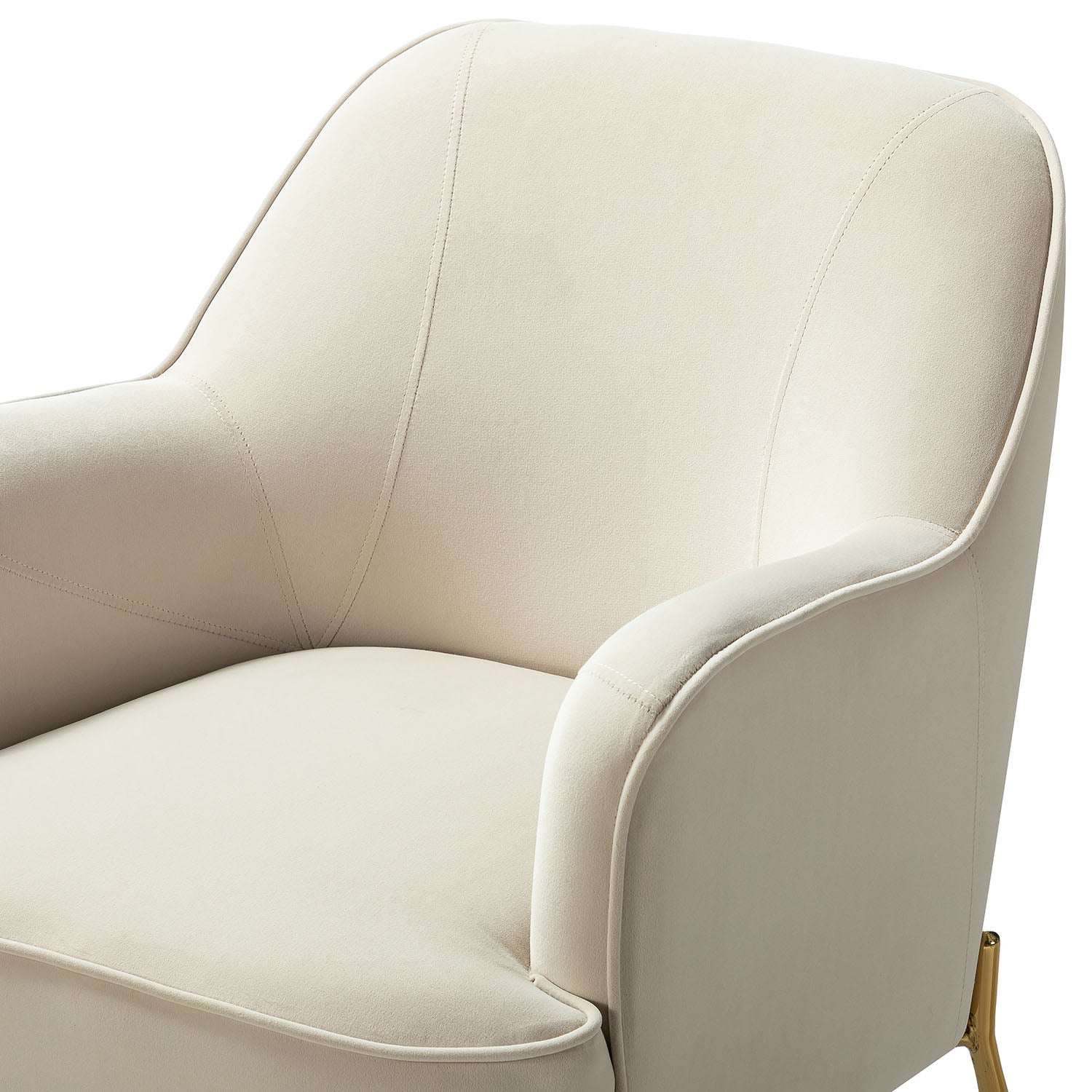 Nora Accent Chair in Tan