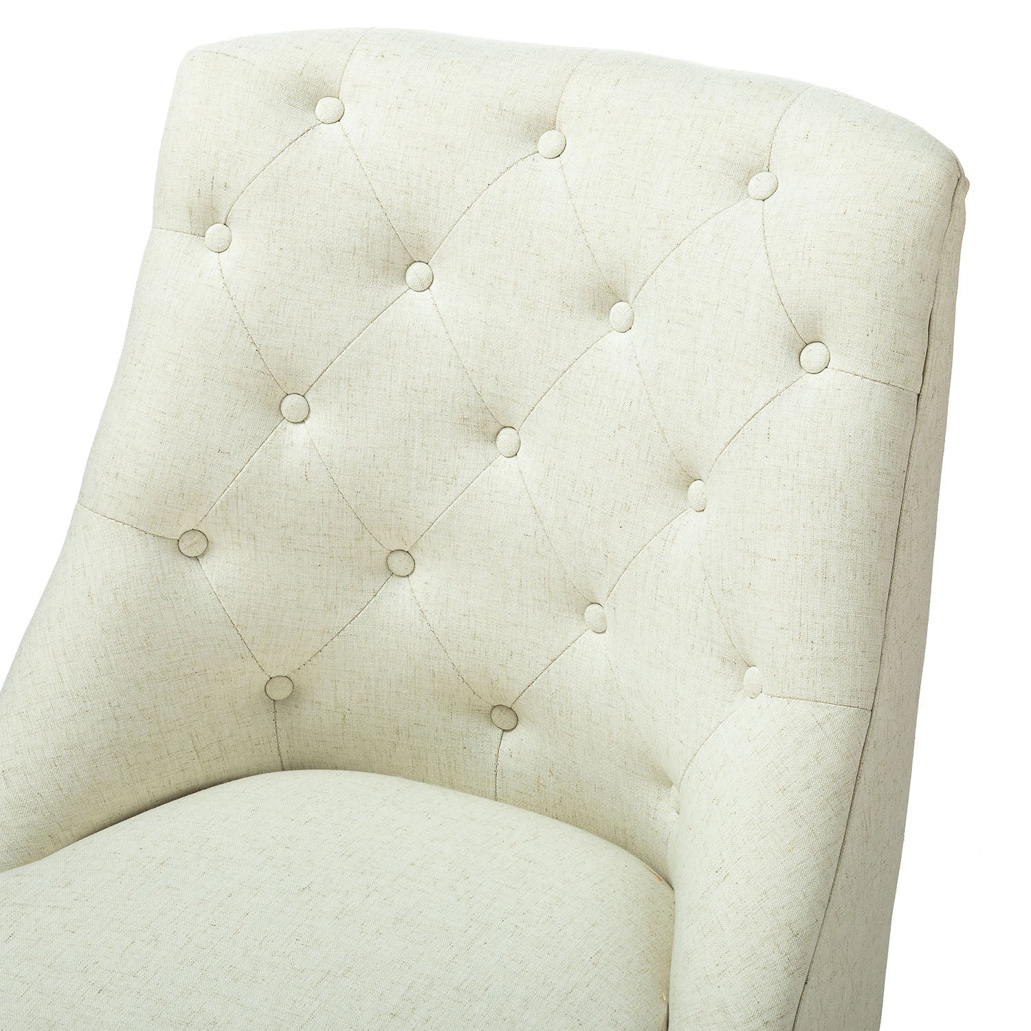 Jovita Task Chair in Ivory