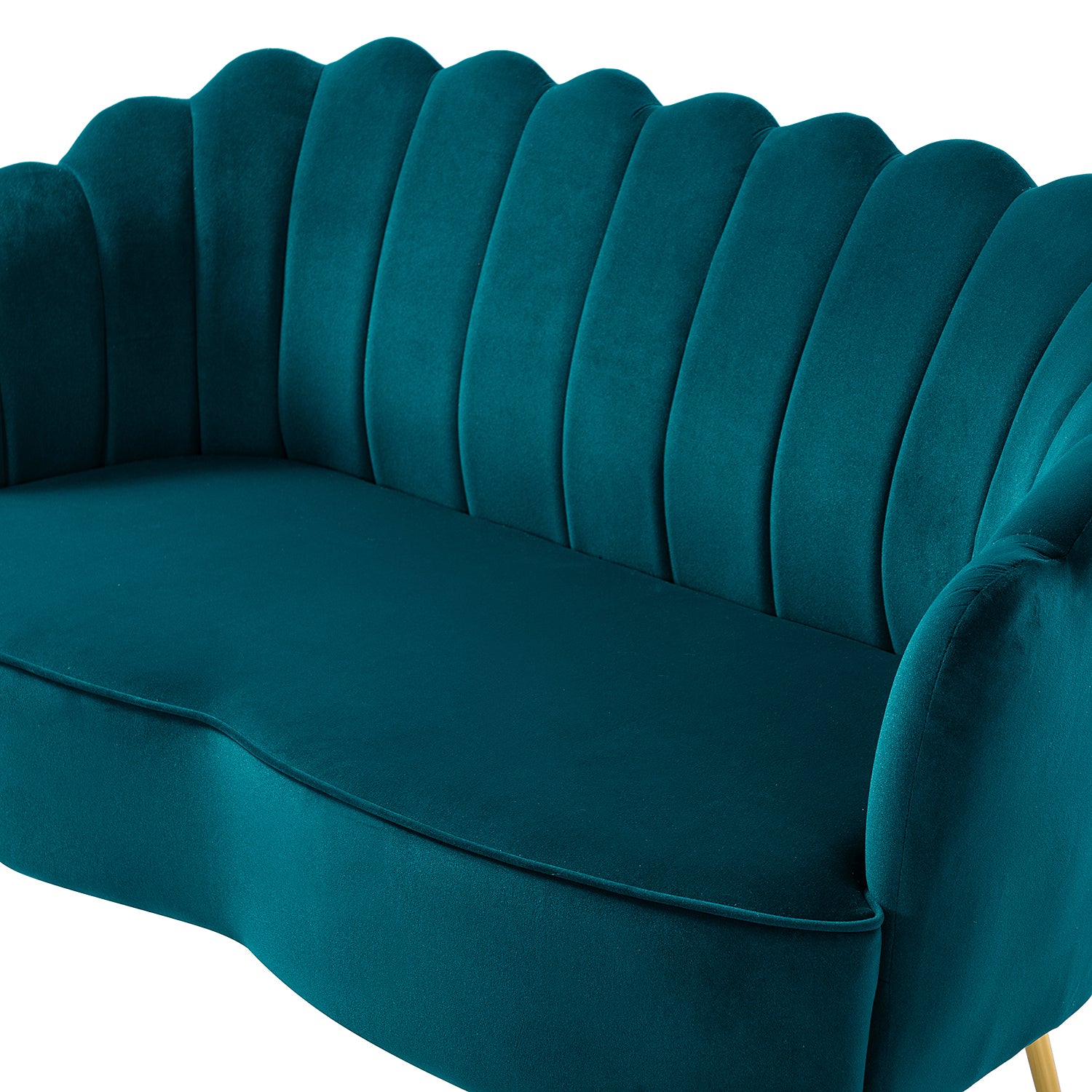 Donata Loveseat in Teal