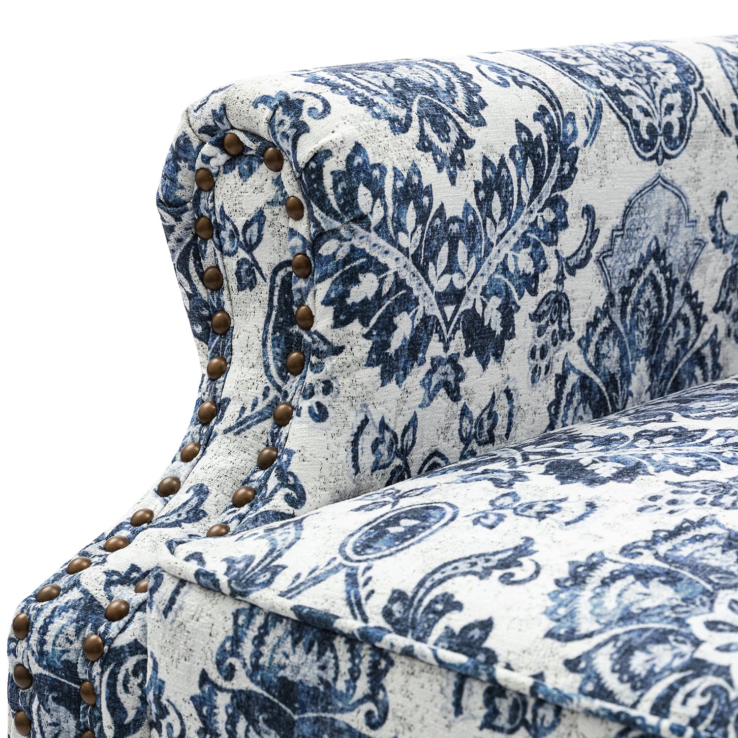 Theodor Armchair in Navy