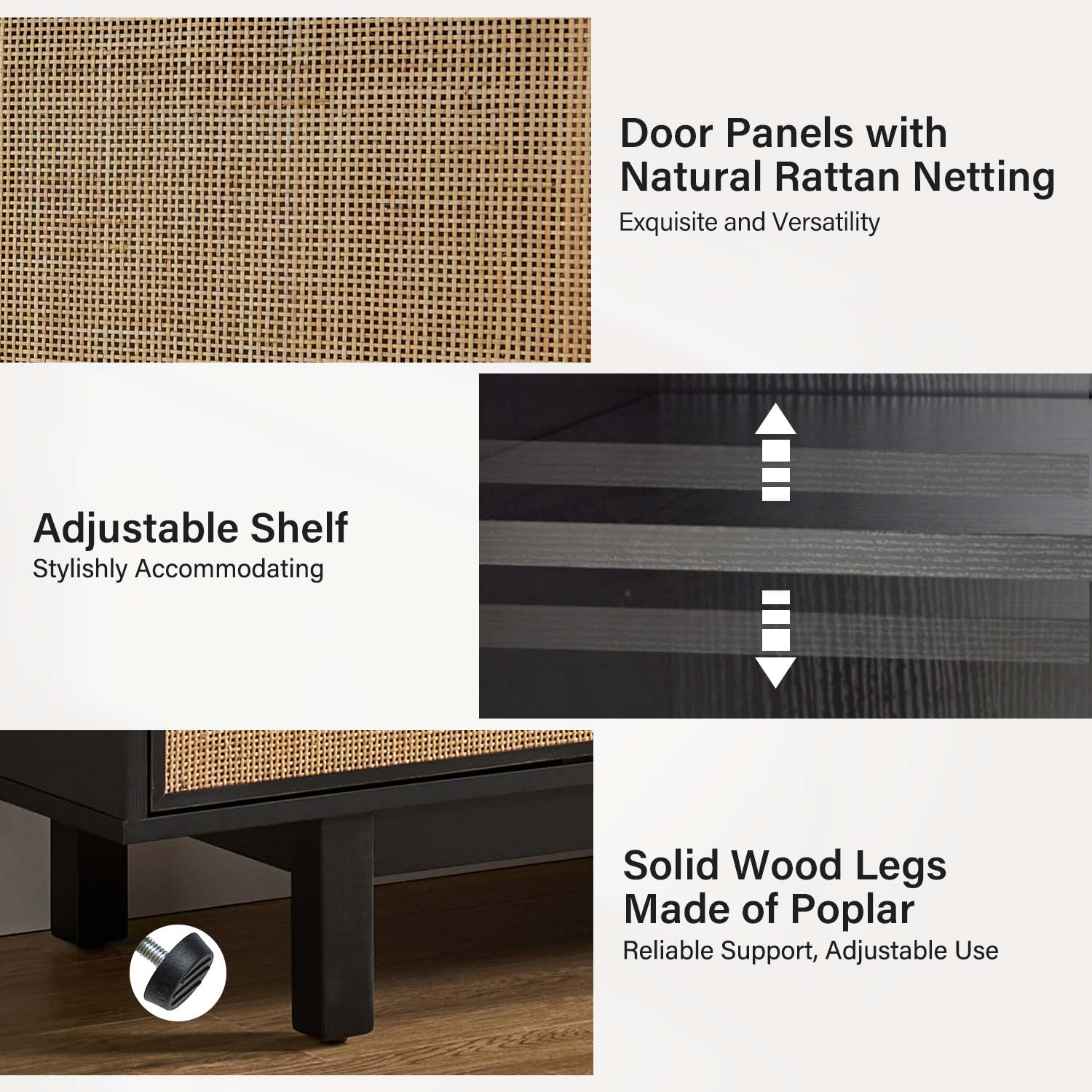 Nemo Sideboard in Black