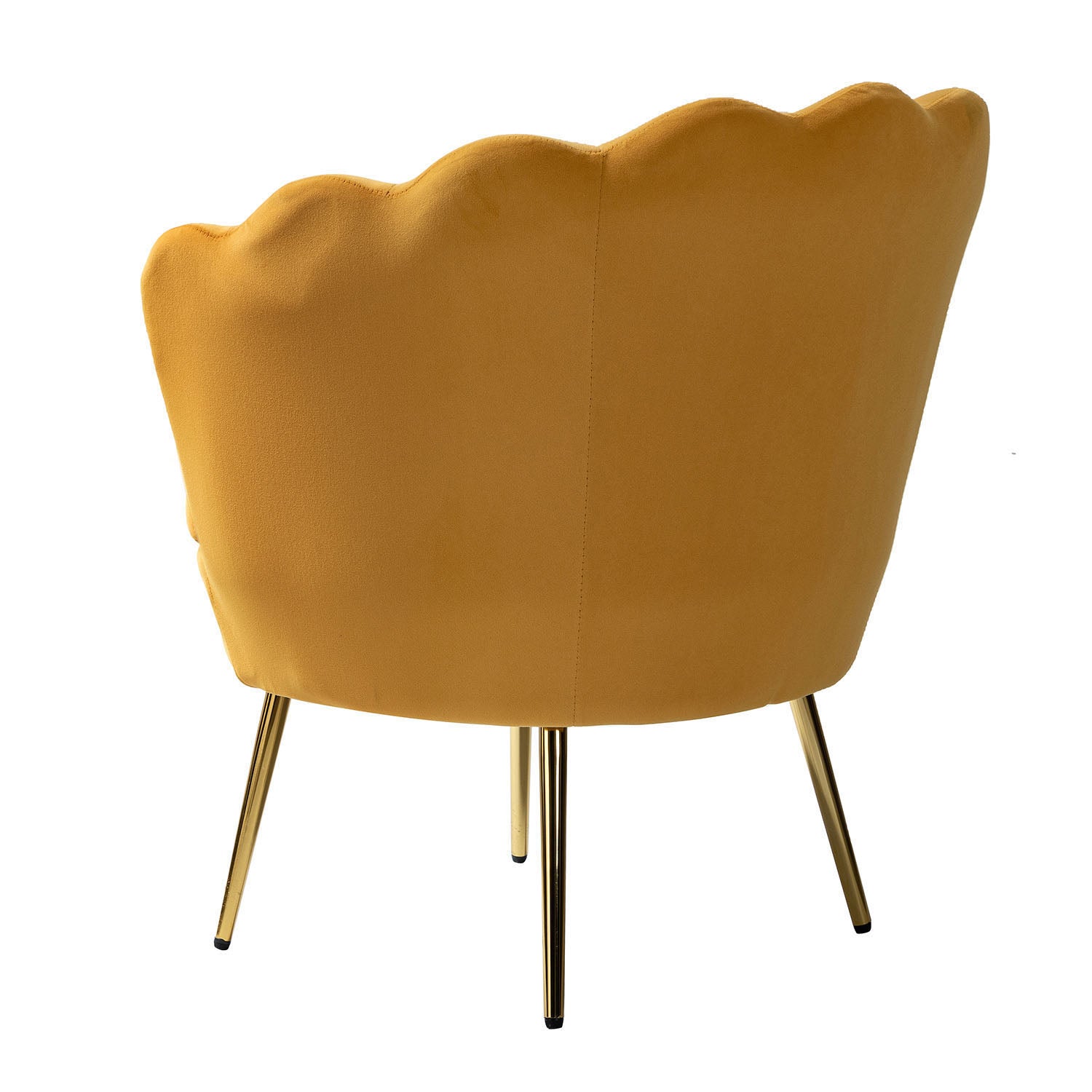 Donata Barrel Chair in Mustard