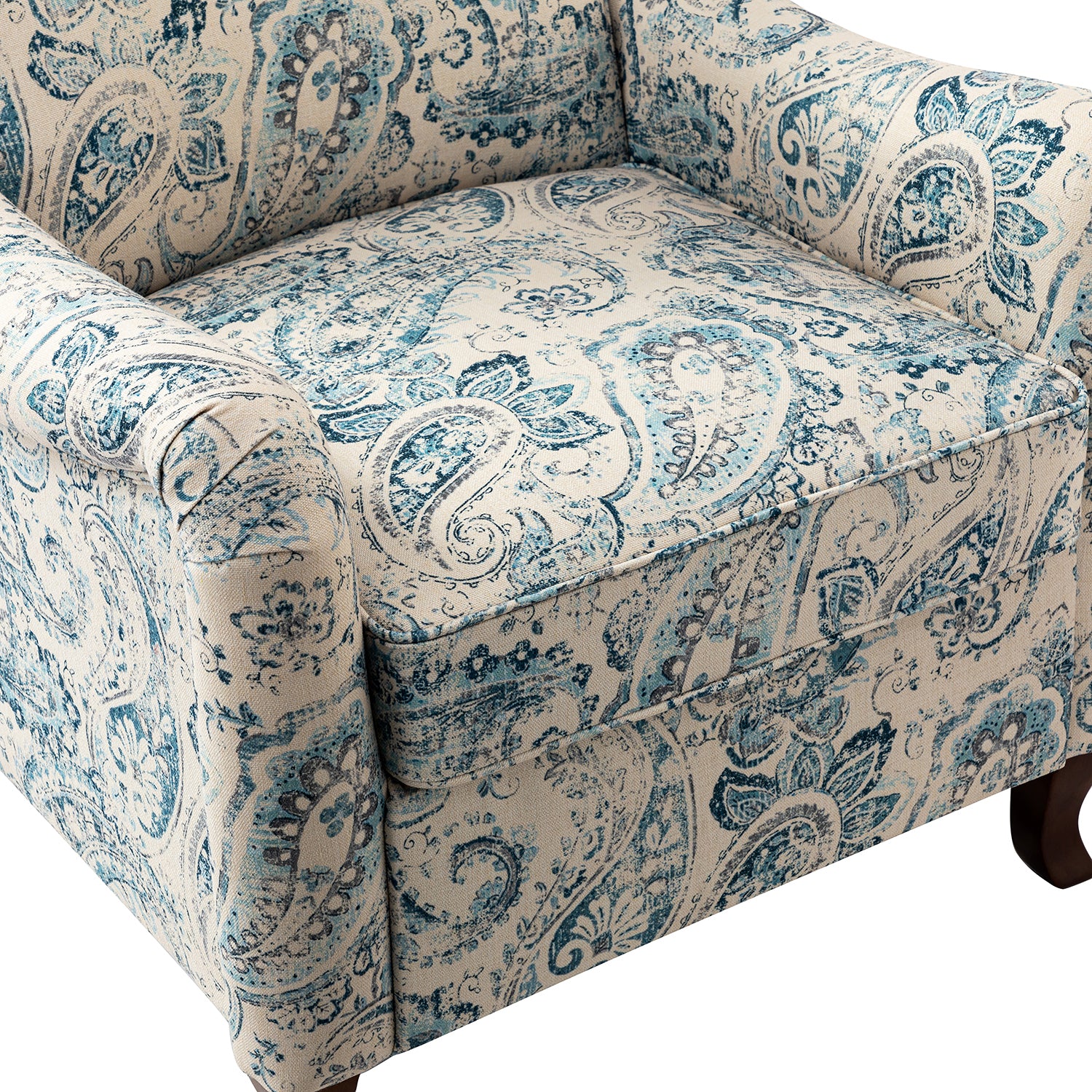 Marion Accent Chair in Blue