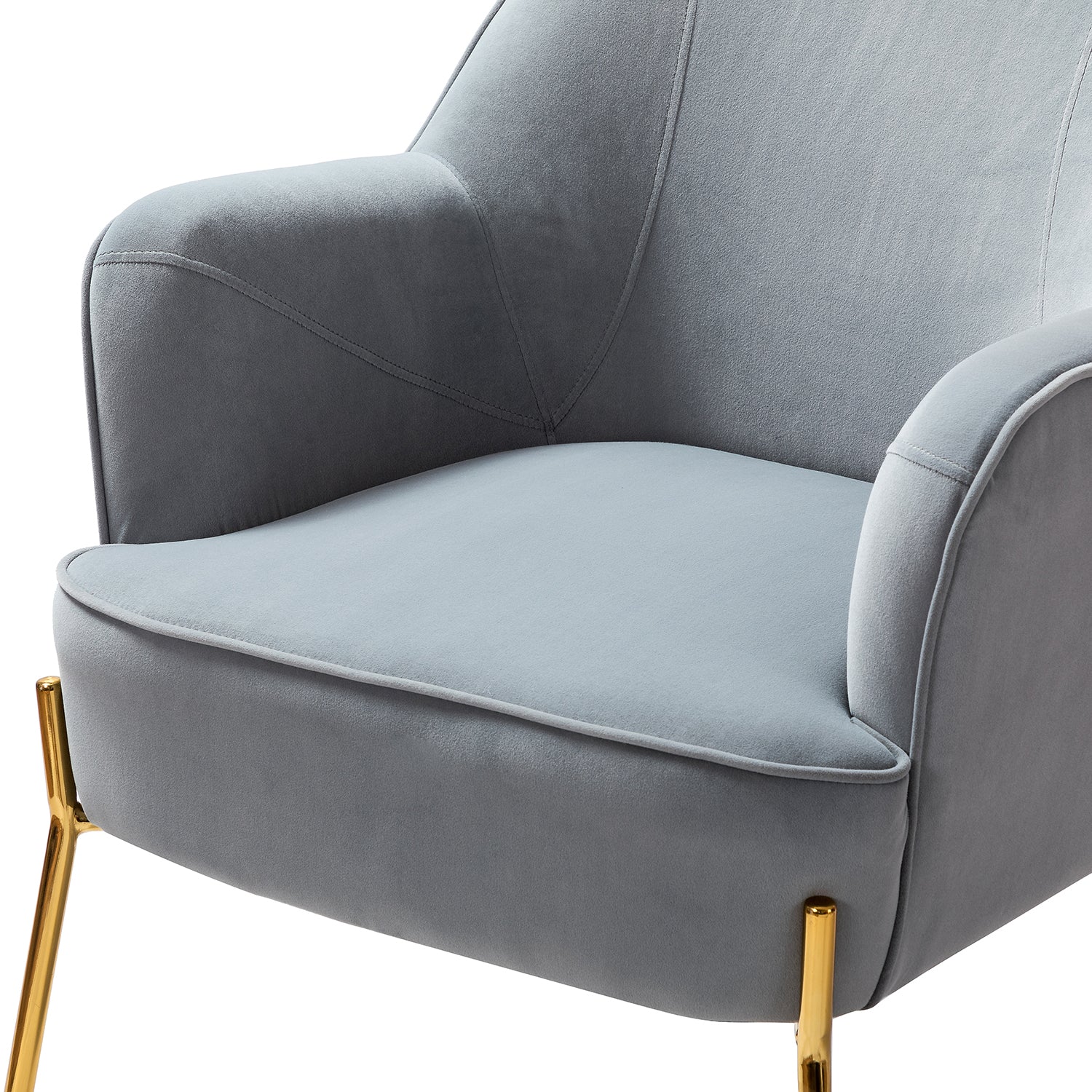 Nora Accent Chair in Grey