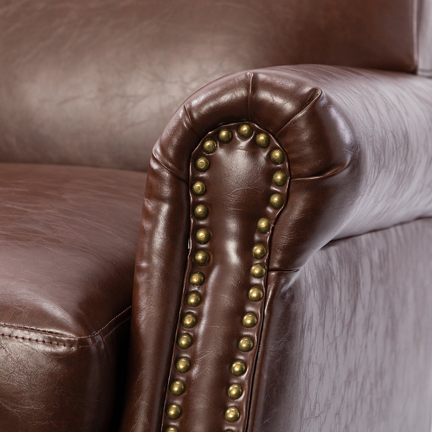 Eric Armchair in Brown