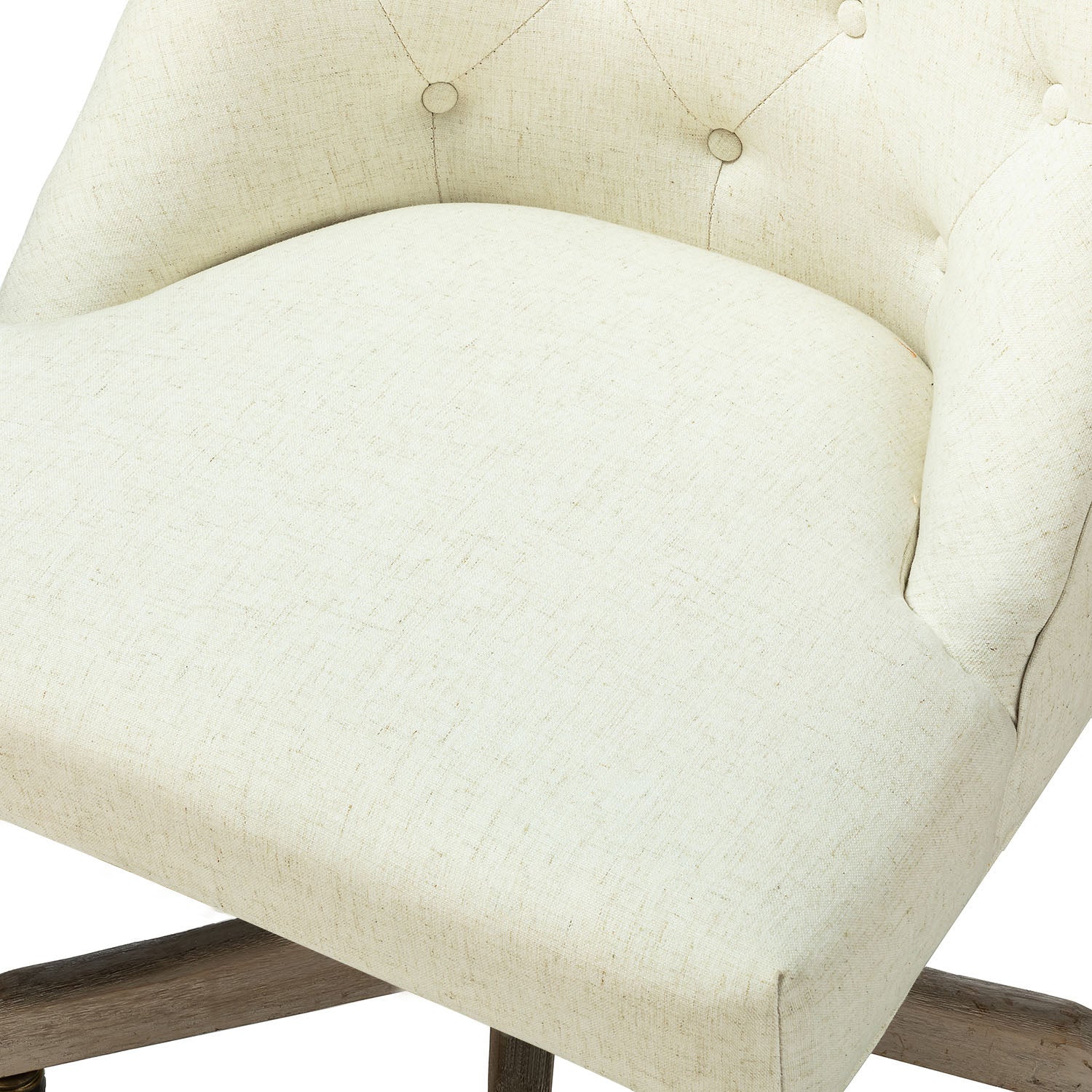 Jovita Task Chair in Ivory