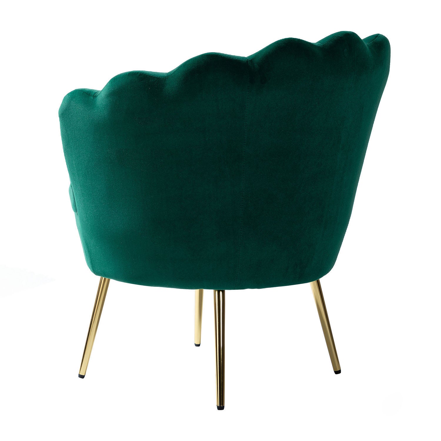 Donata Barrel Chair in Green