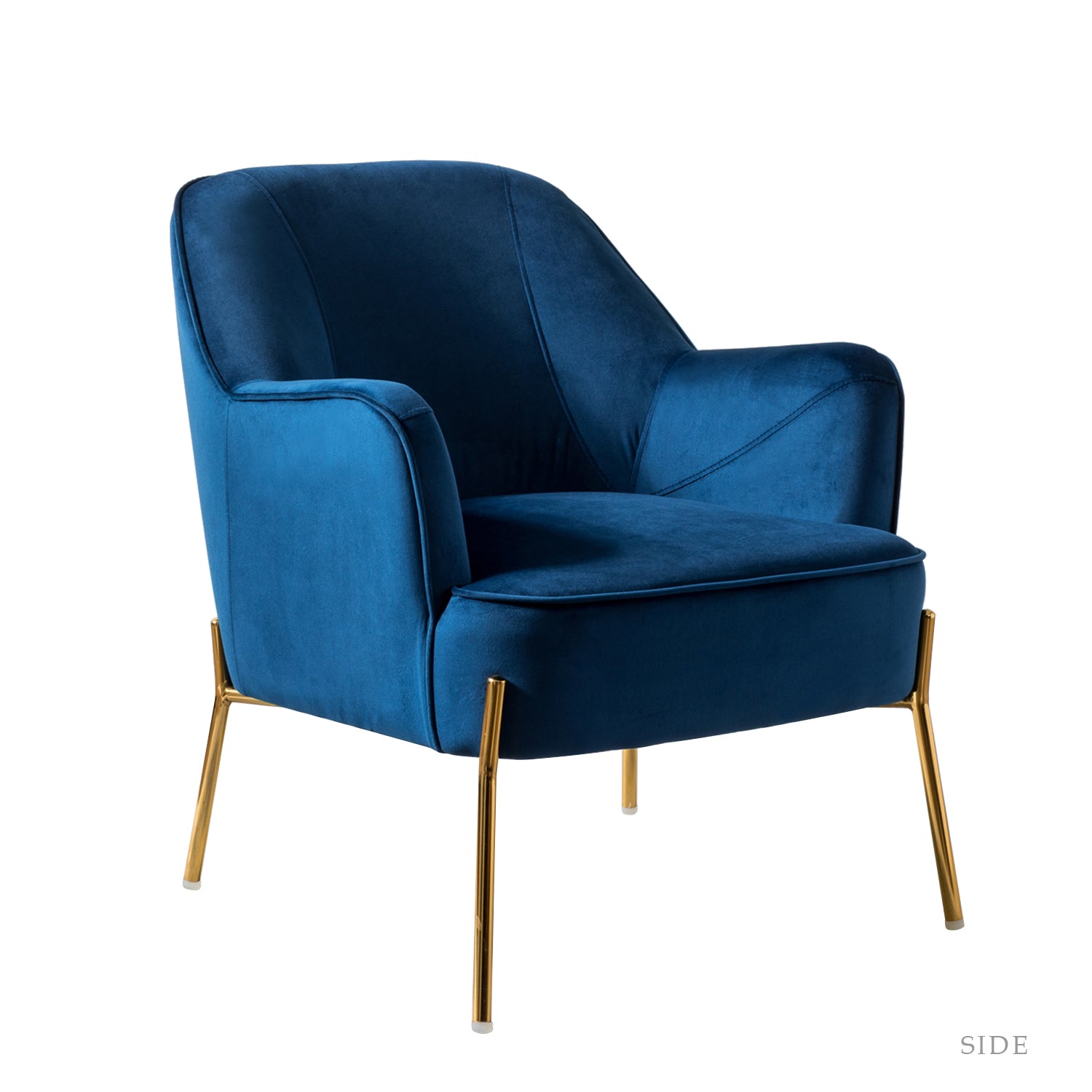 Nora Accent Chair in Navy