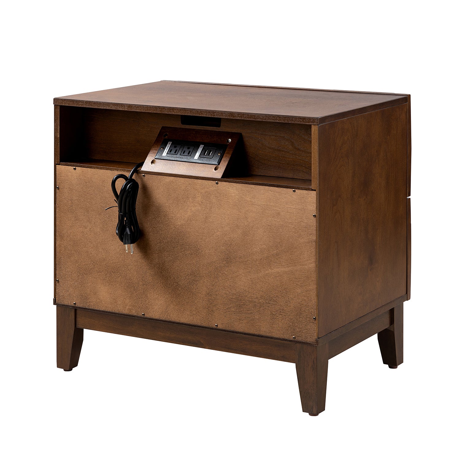 Helga Nightstand in Walnut
