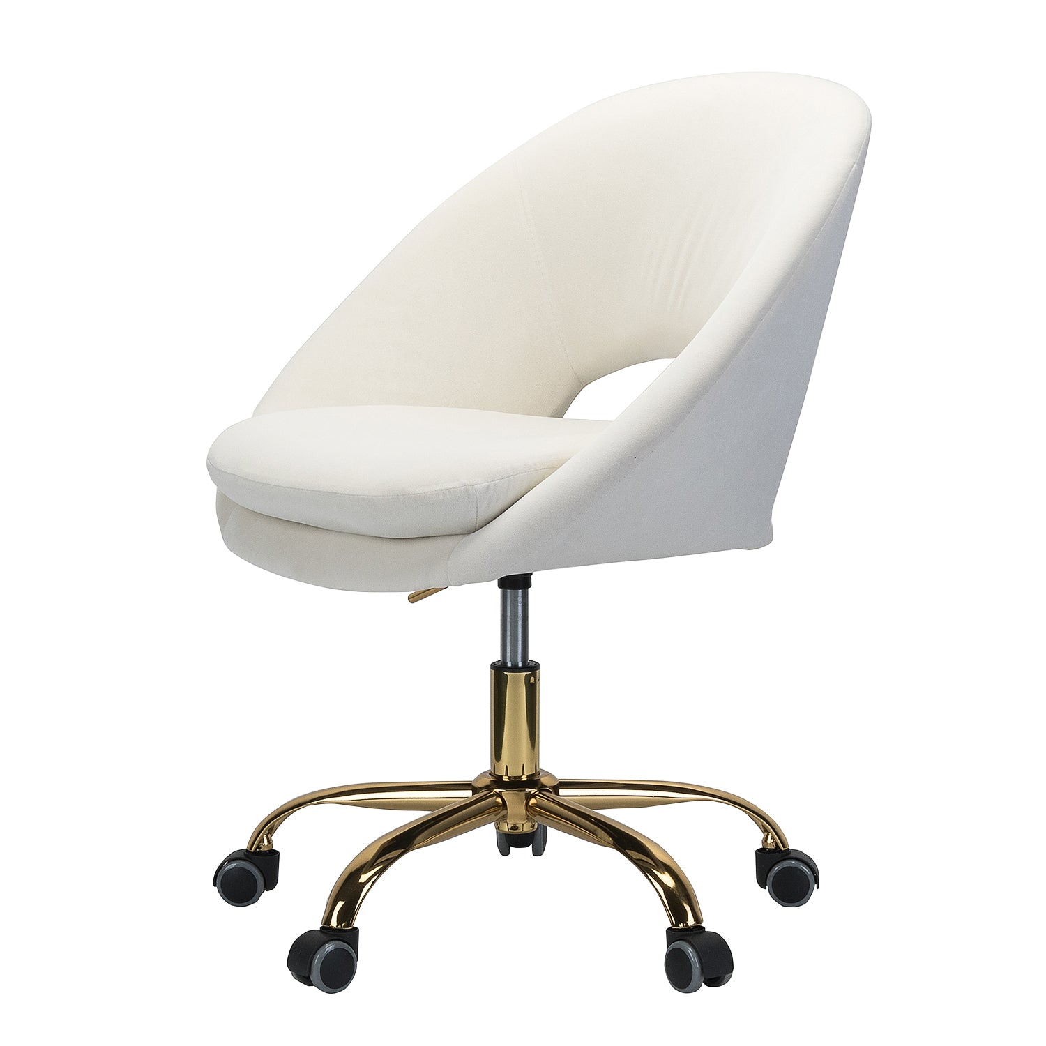 Savas Task Chair in Ivory