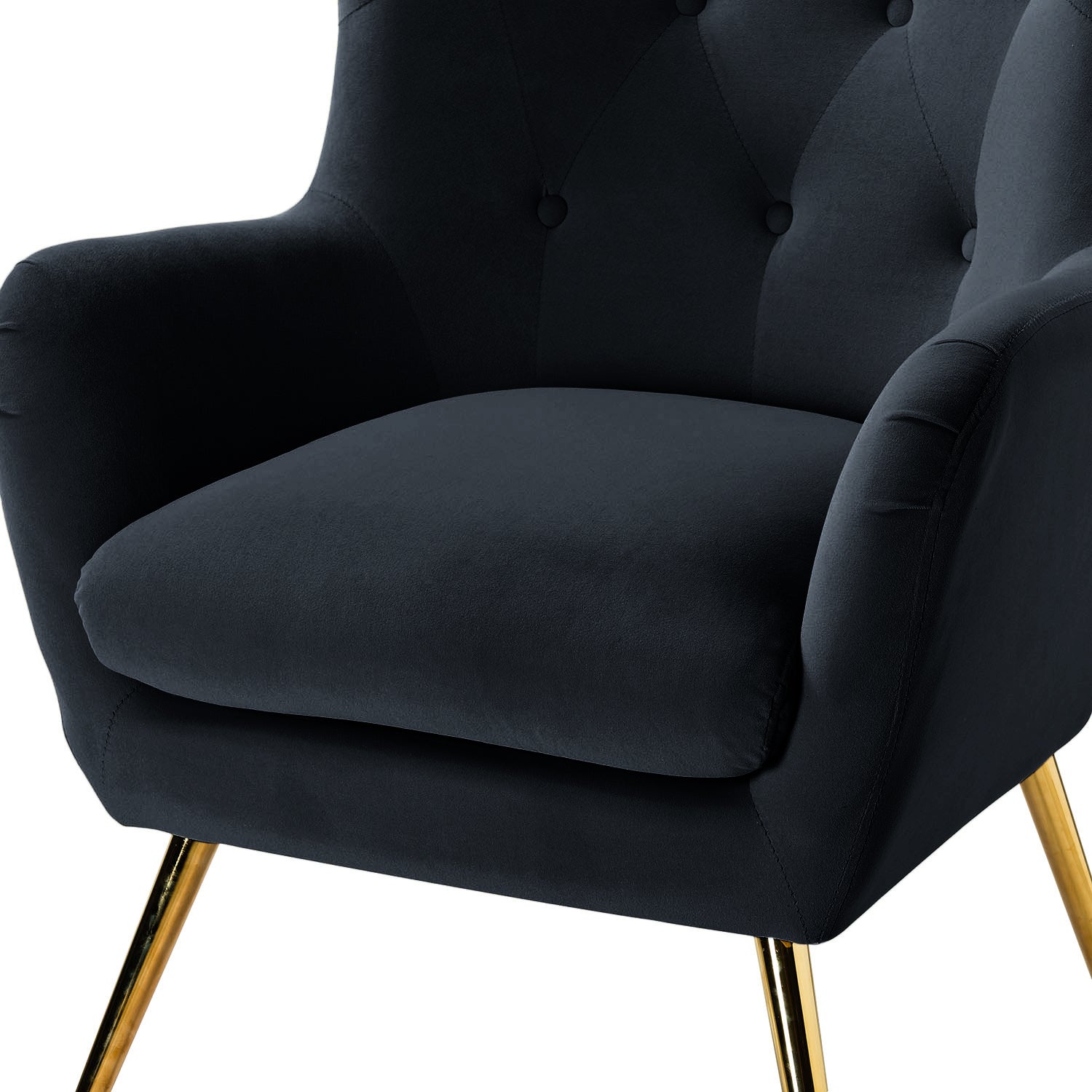 Arama Accent Chair in Black