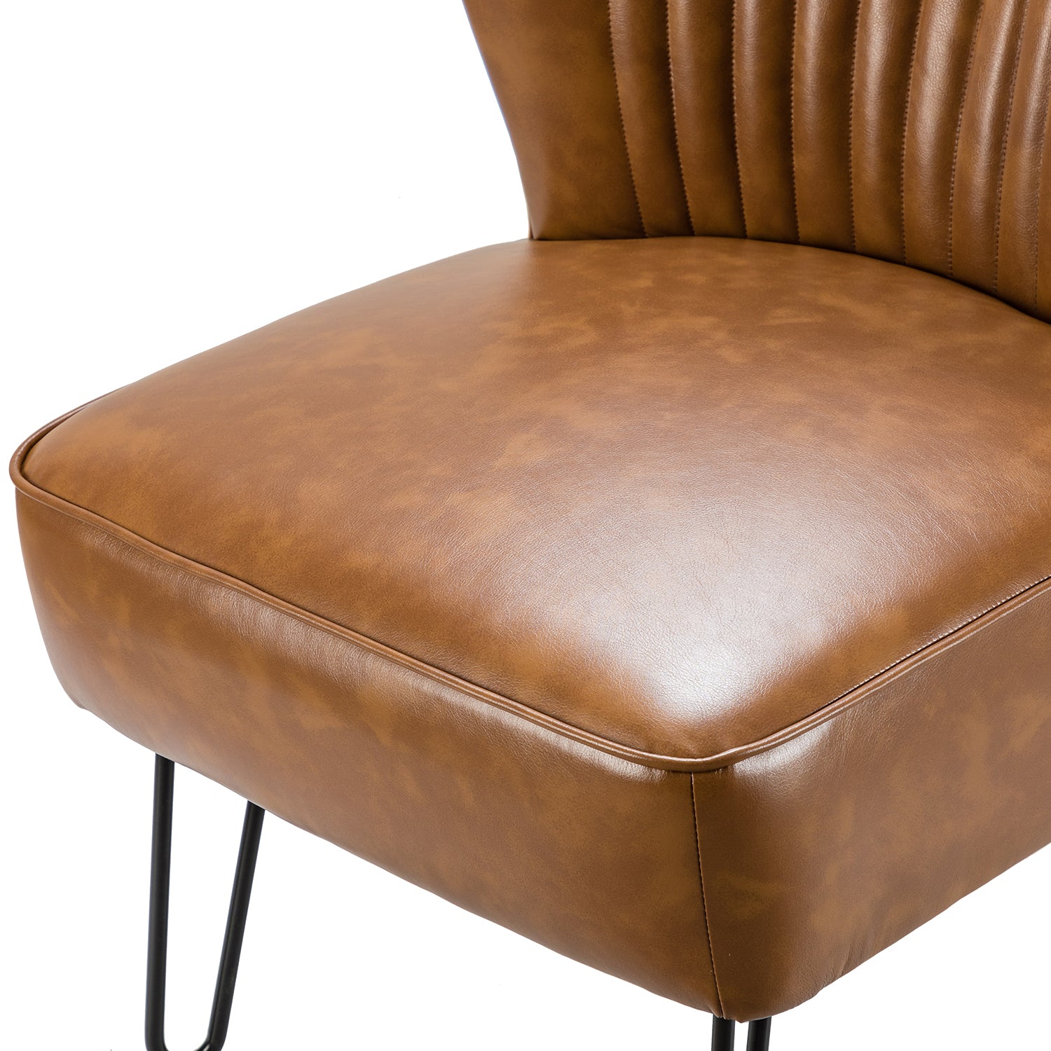 Eustacio Side Chair in Camel