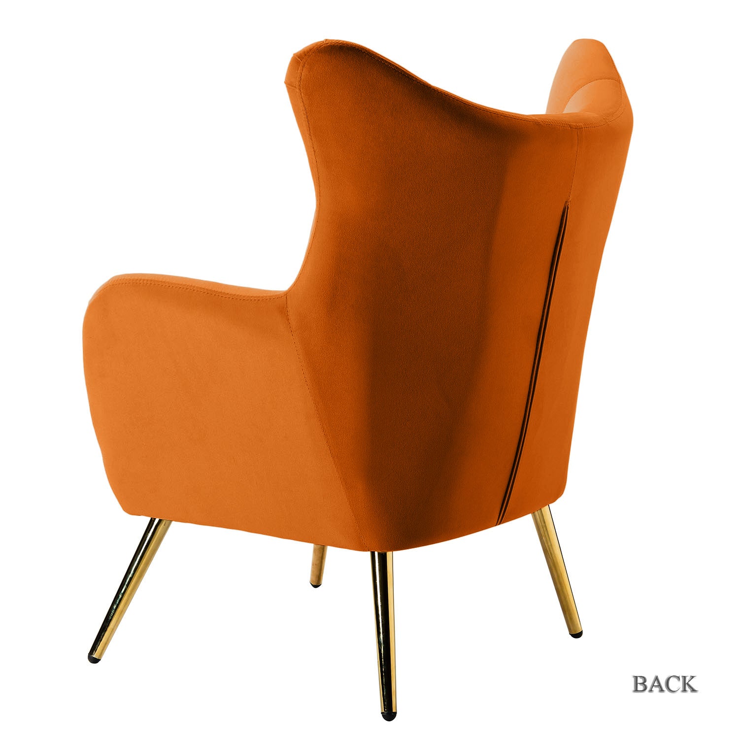 Arama Accent Chair in Orange
