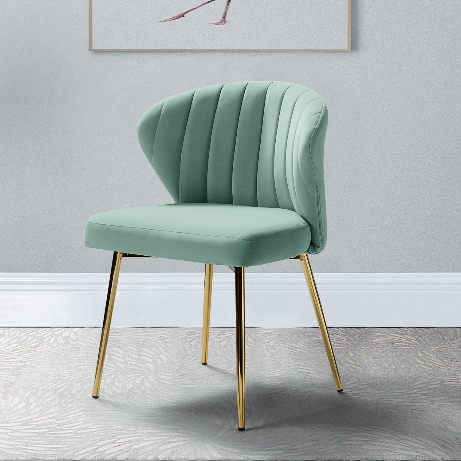 Luna Side Chair in Sage