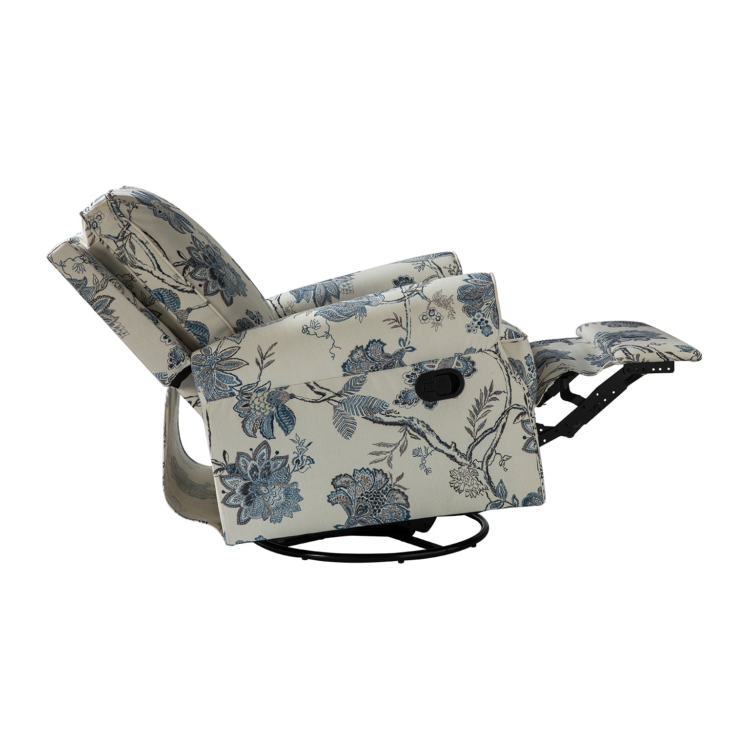 Kaspar Manual Swivel Glider Recliner in Jeacobean