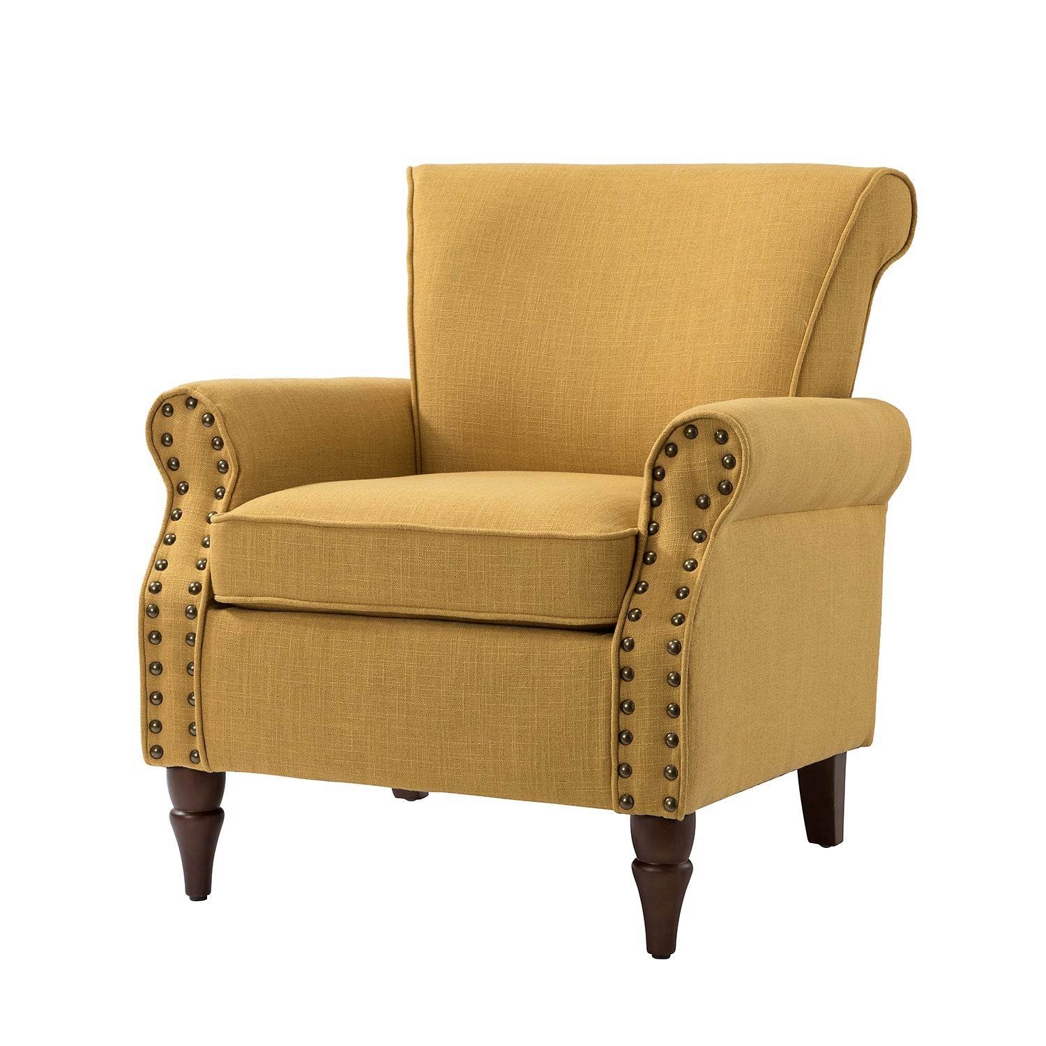 Cythnus Armchair in Mustard