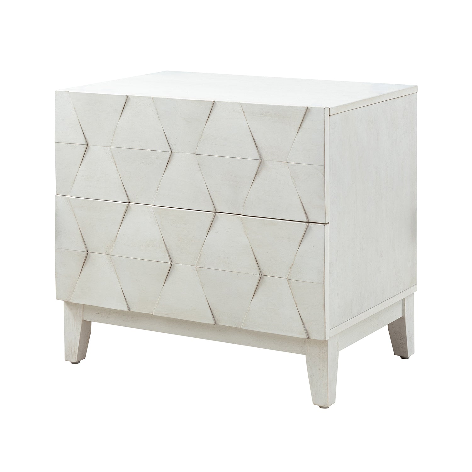 Helga Nightstand in White