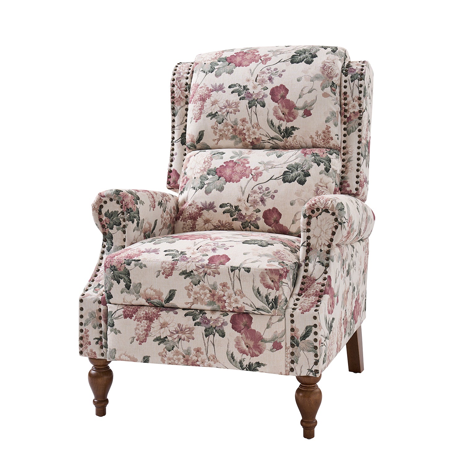 Rosalie Manual Recliner in Floral