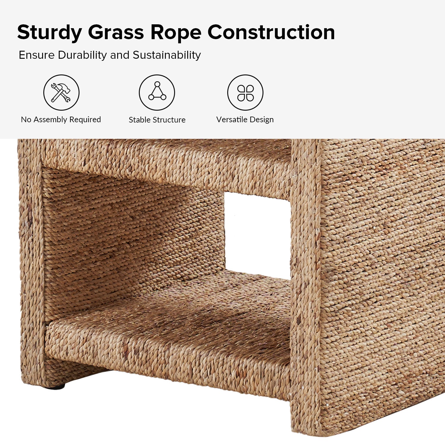 Alonzo Side Table in Natural