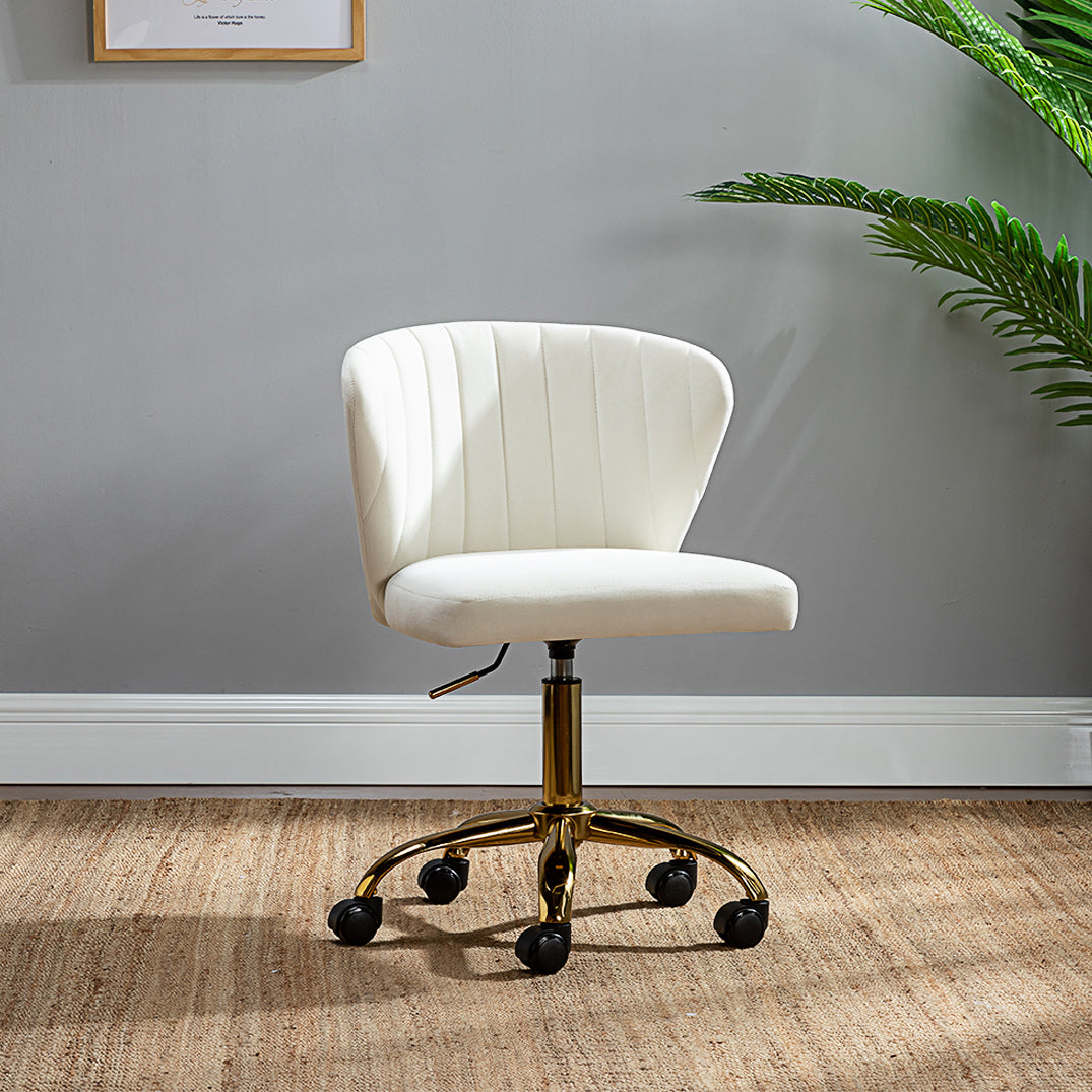 Ilia Task Chair in Ivory