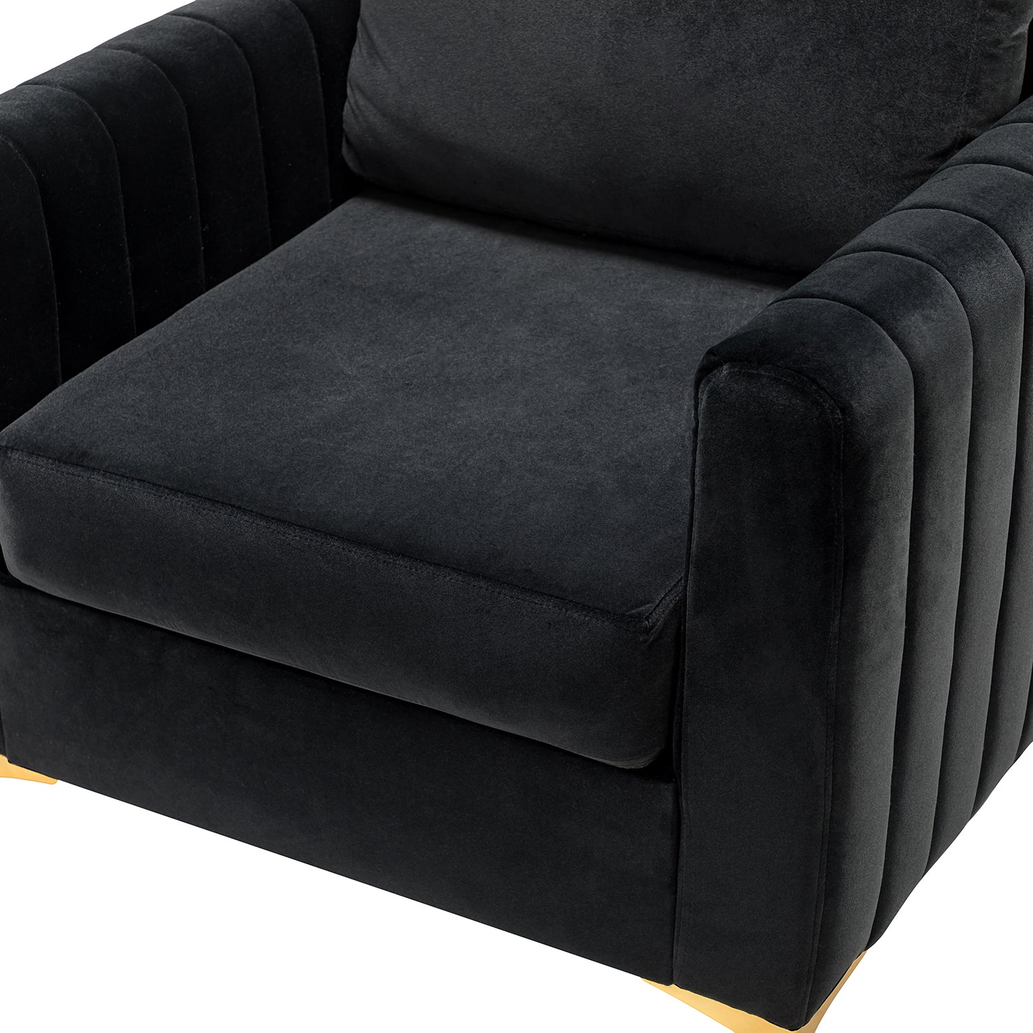 Ganymedes Club Chair in Black