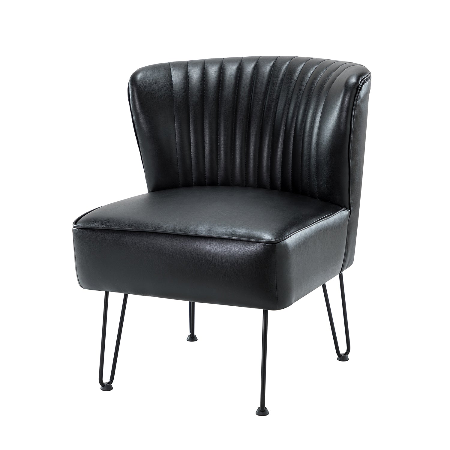 Eustacio Side Chair in Black