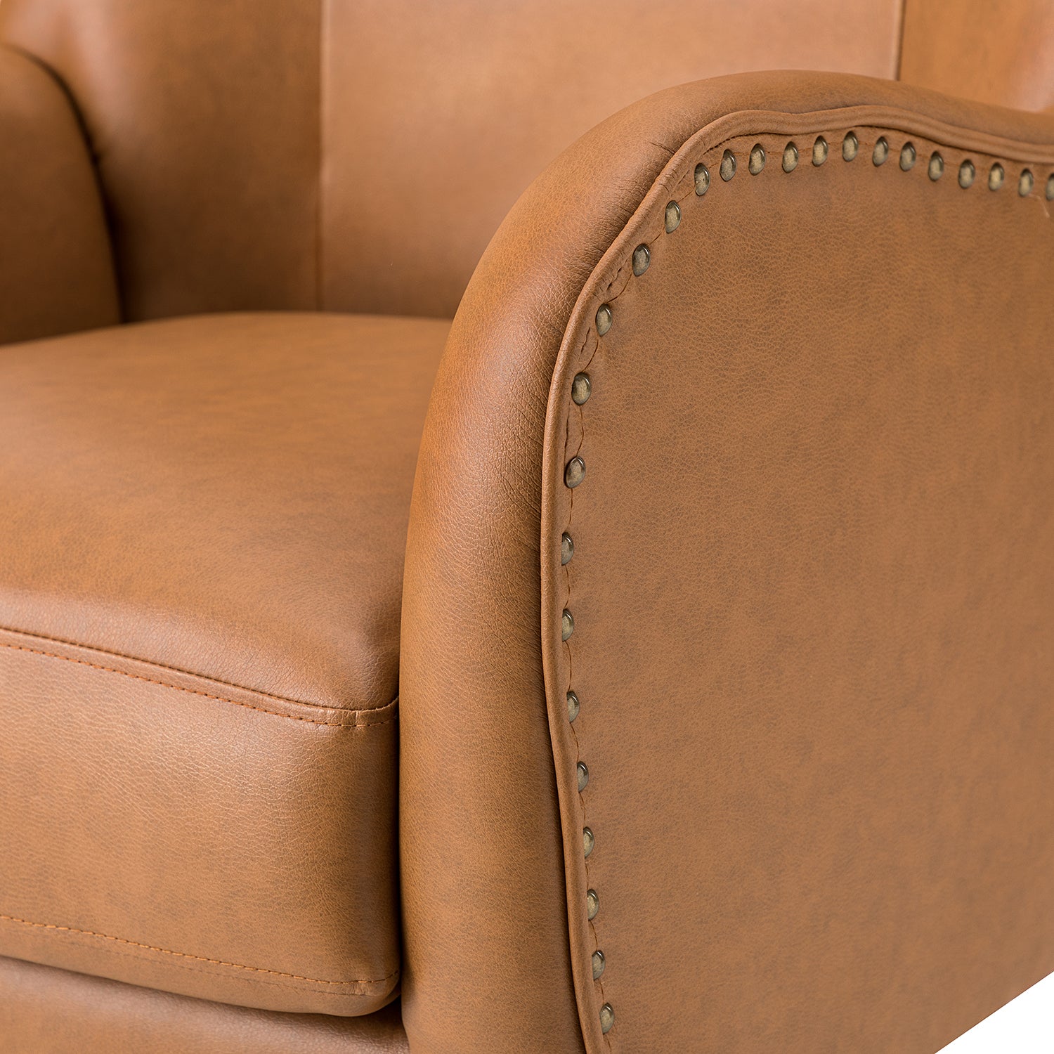 Meleagrides Armchair in Camel