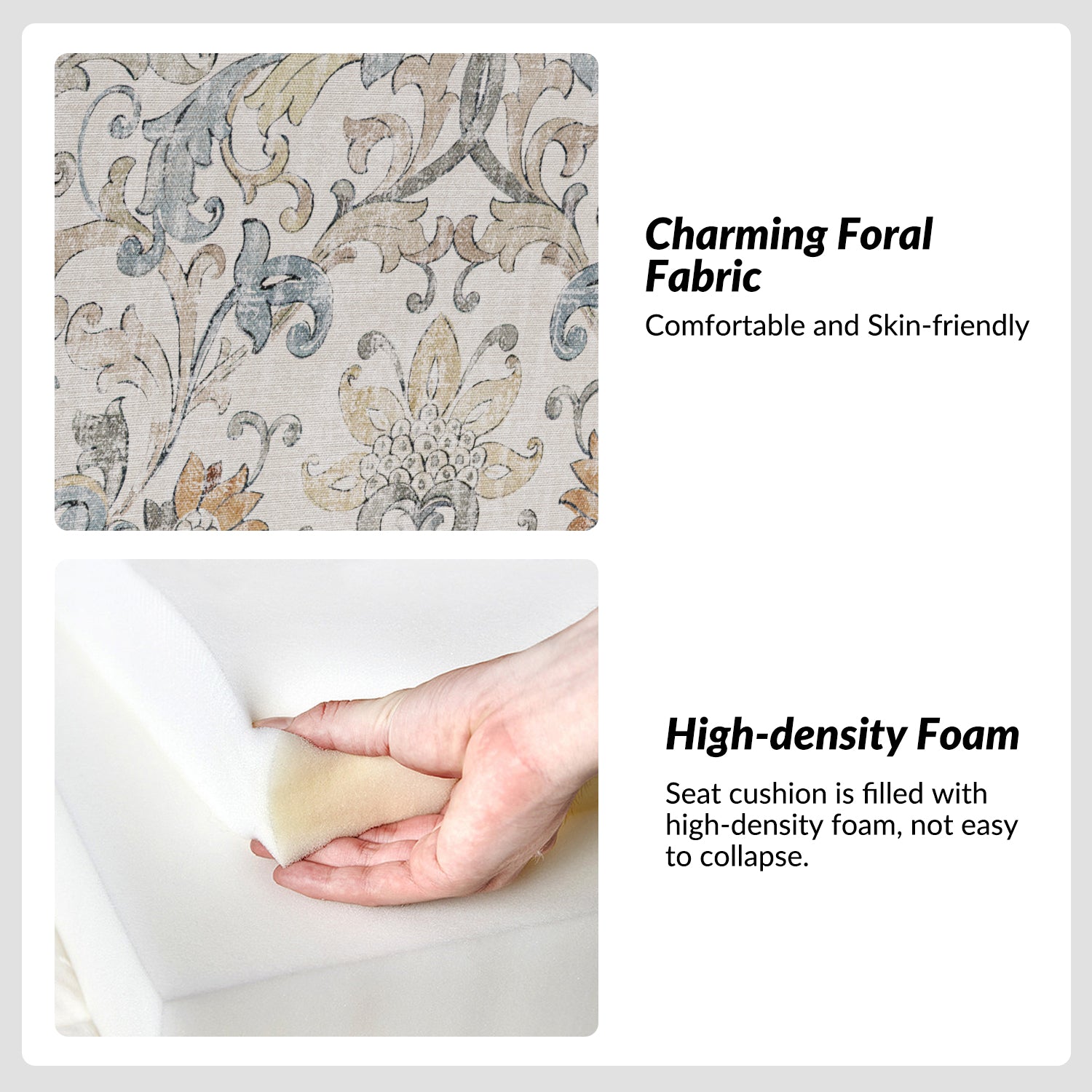 Edwin Slipcovered Chair in Damask