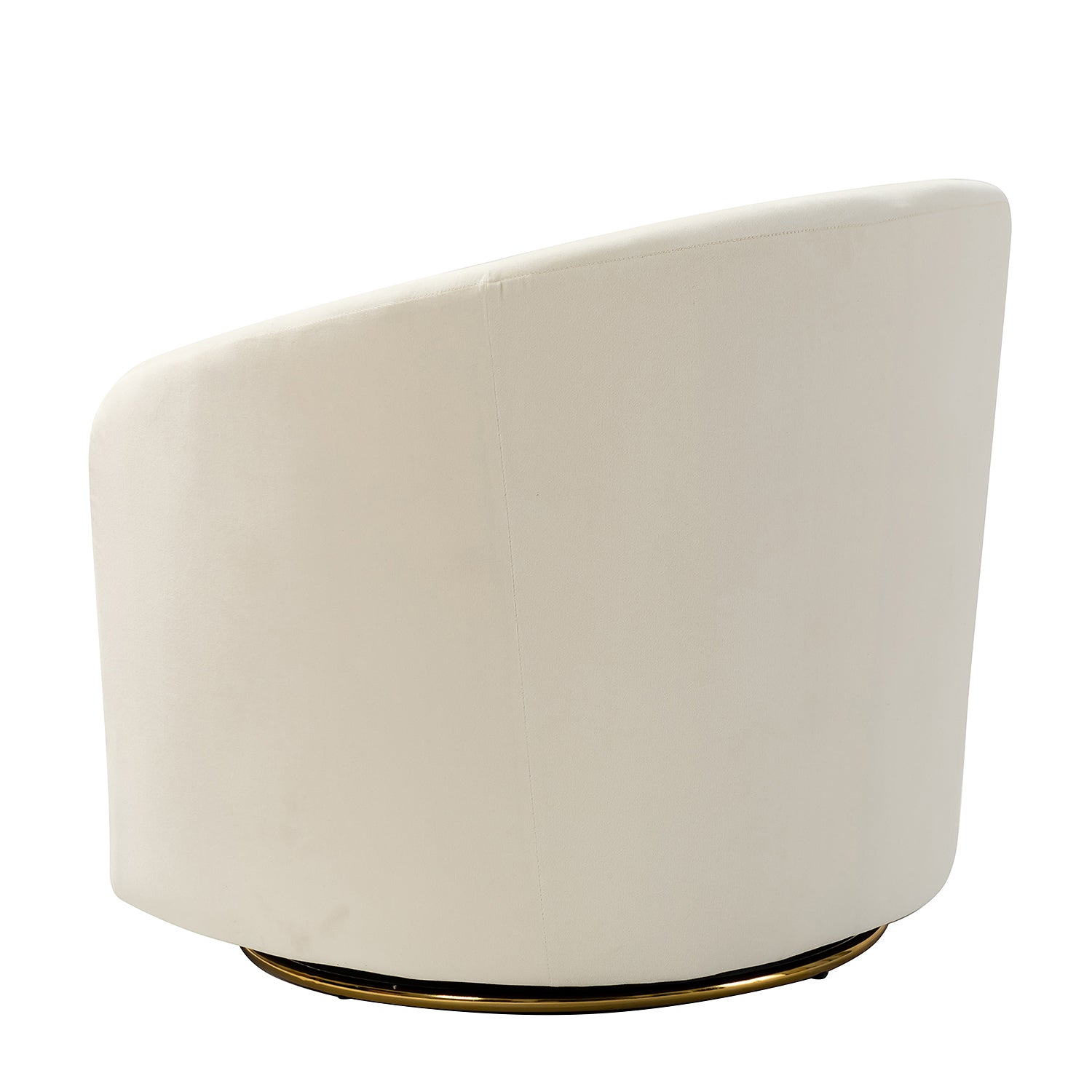Amarante Swivel Chair in Ivory