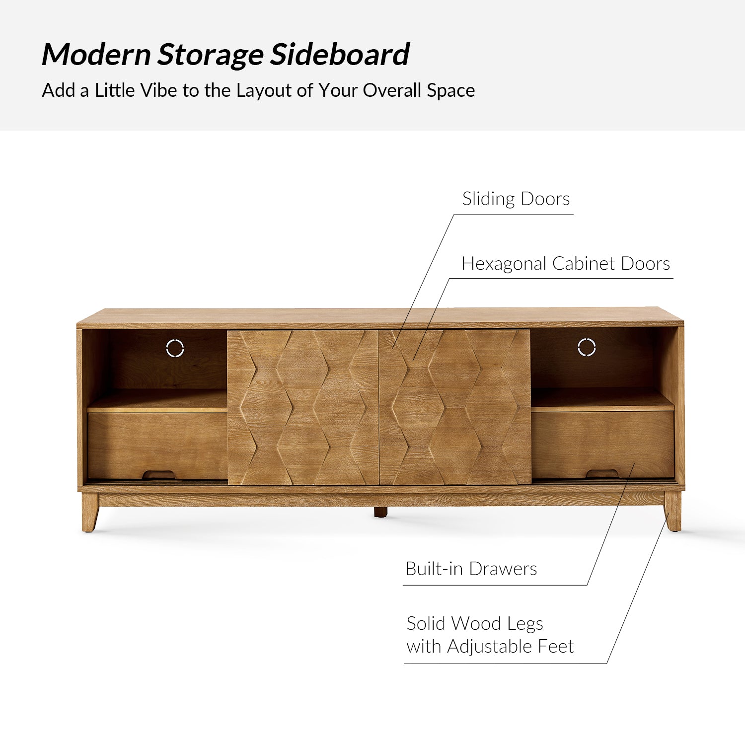 August TV Stand in Seadrift
