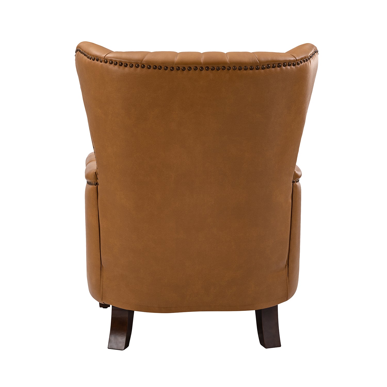 Xaver Genuine Leather Armchair in Camel