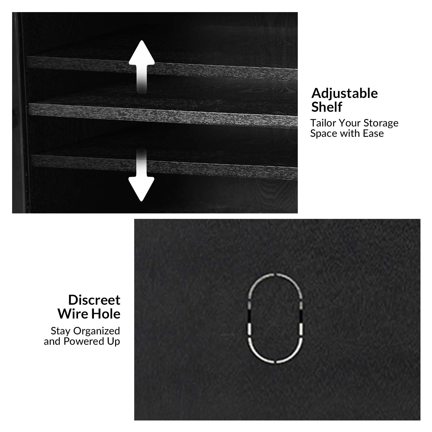 Armin TV Stand in Black
