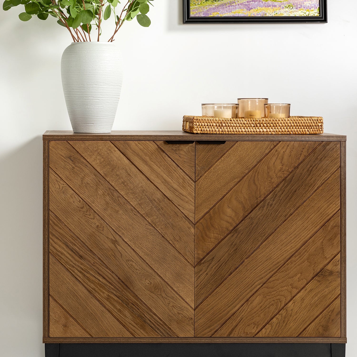 Paschall Accent Cabinet in Walnut