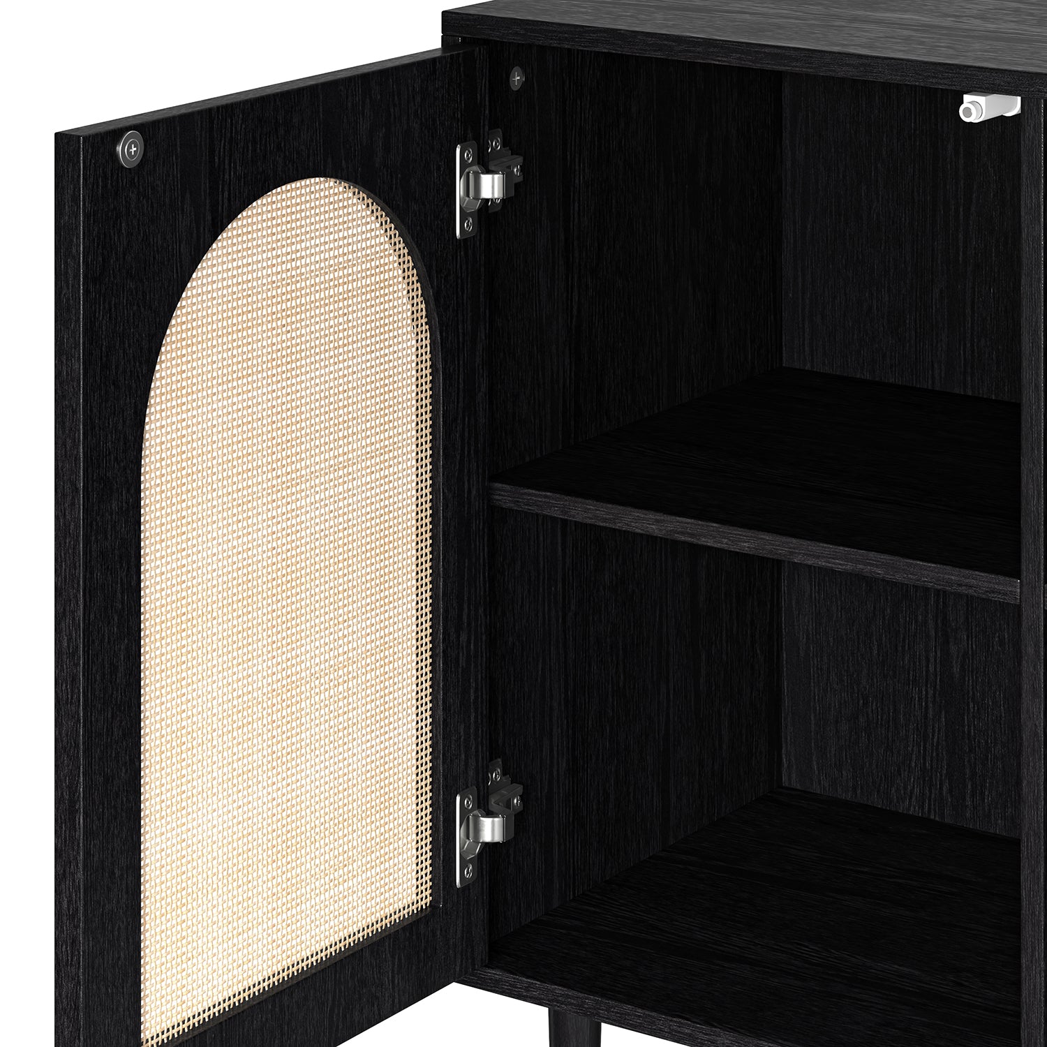 Juli Accent Cabinet in Black
