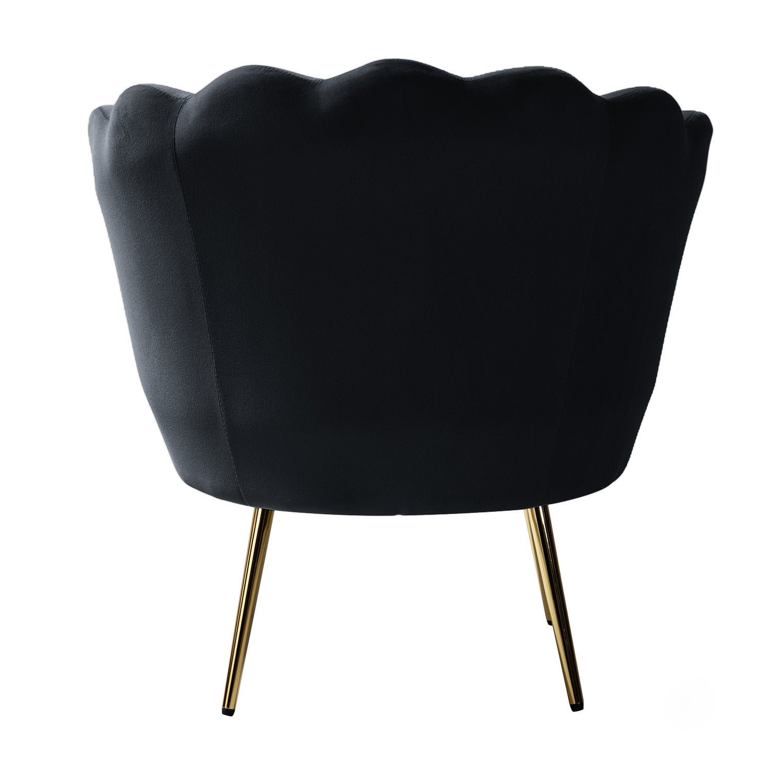 Donata Barrel Chair in Black