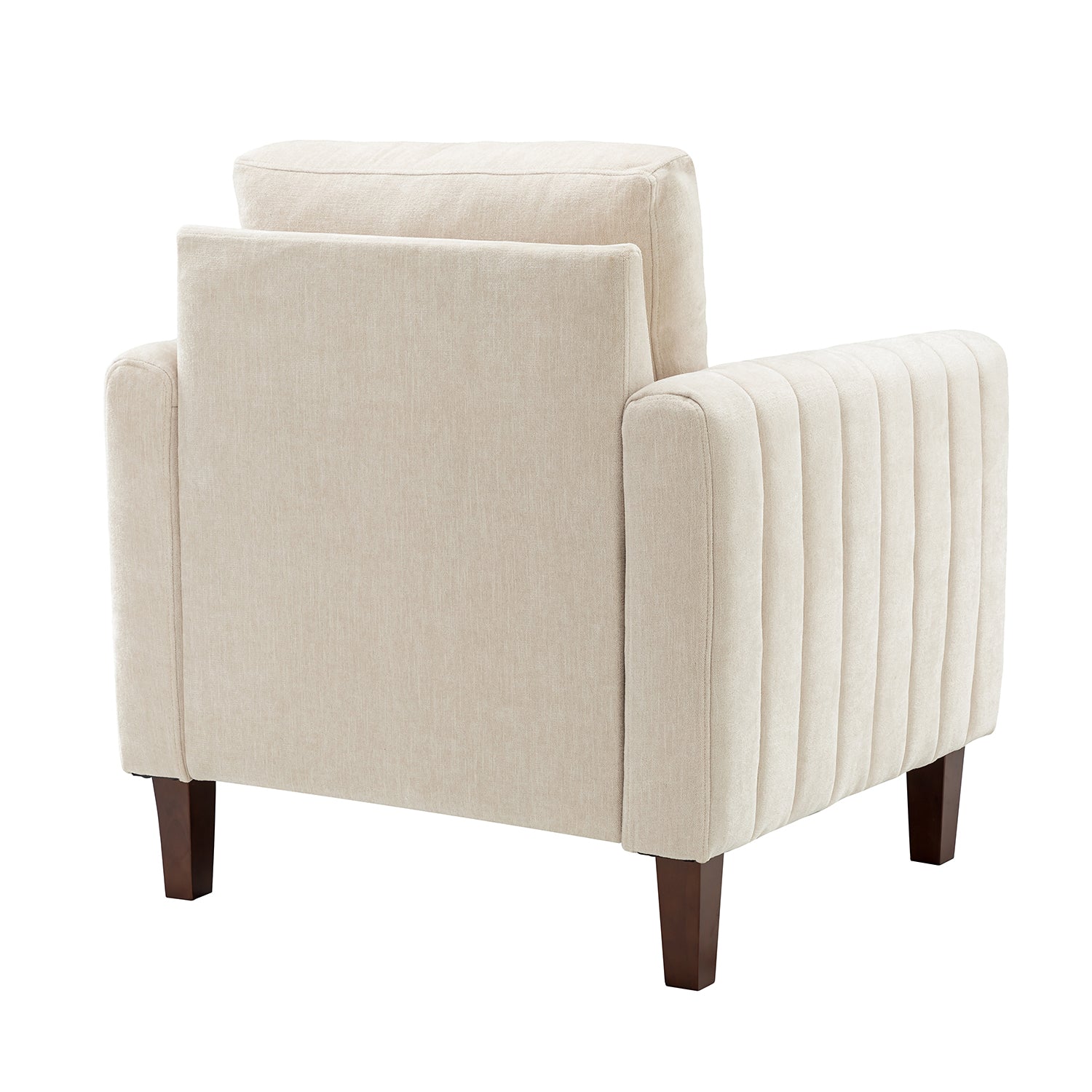 Deionides Club Chair in Ivory
