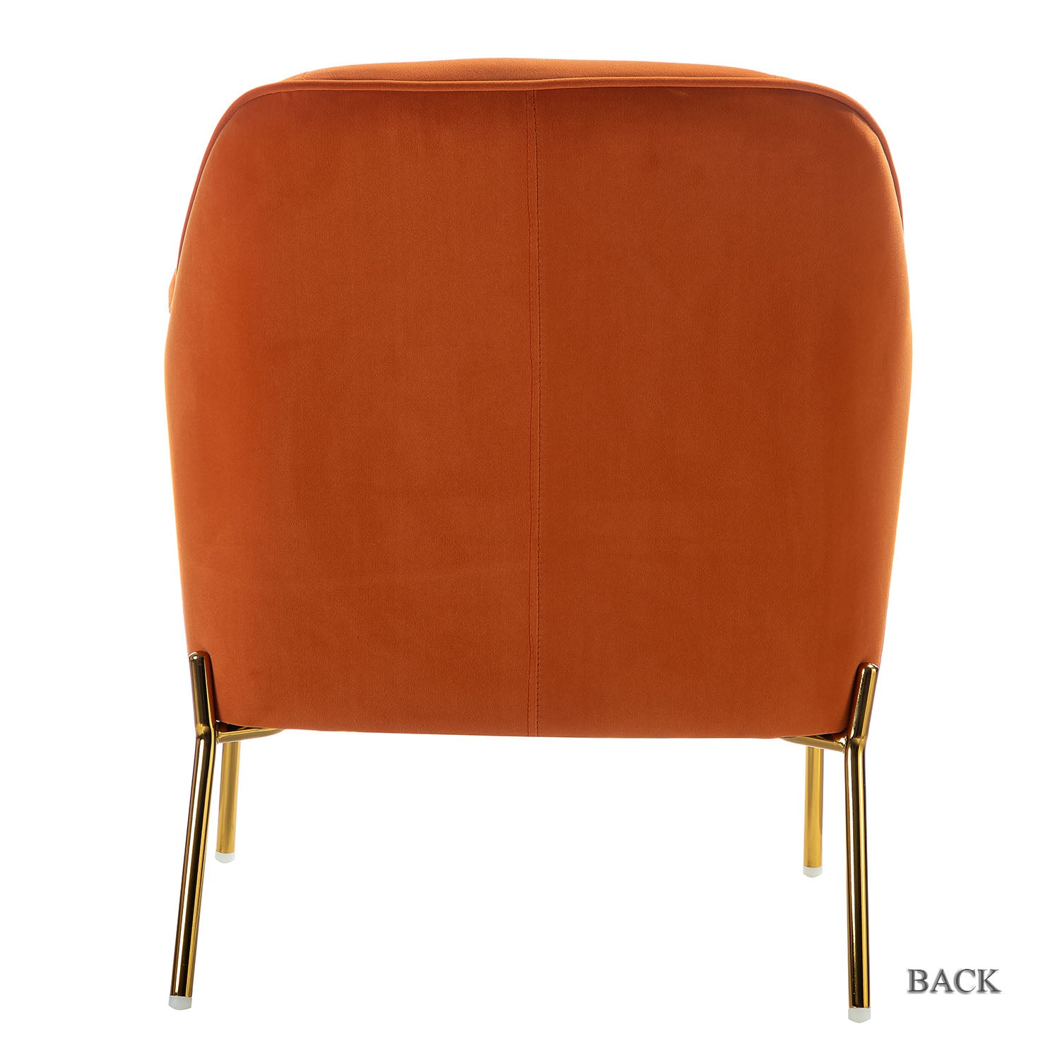 Nora Accent Chair in Orange