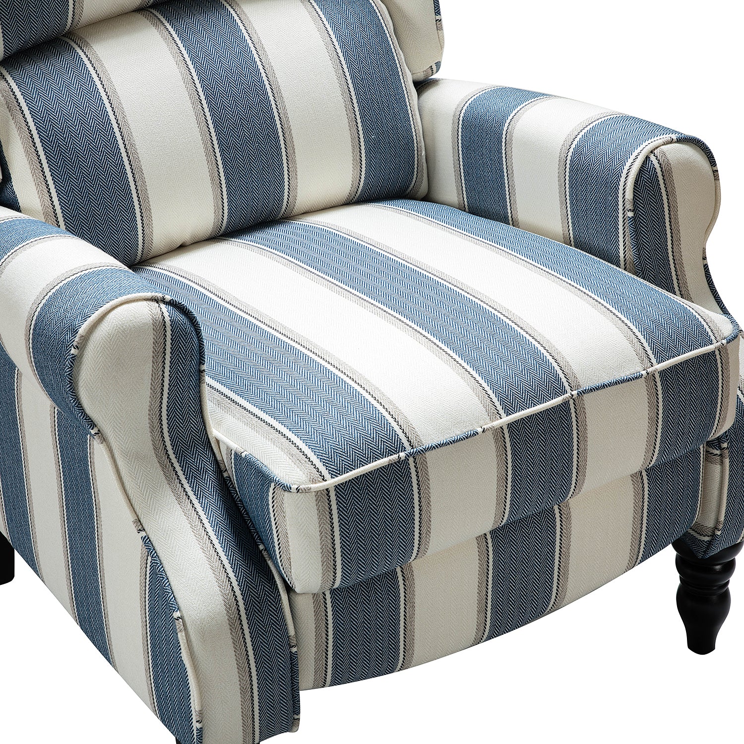 Asikli Manual Recliner in Navy