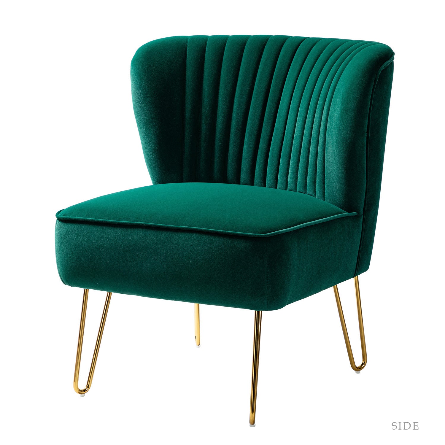 Eloisa Side Chair in Green