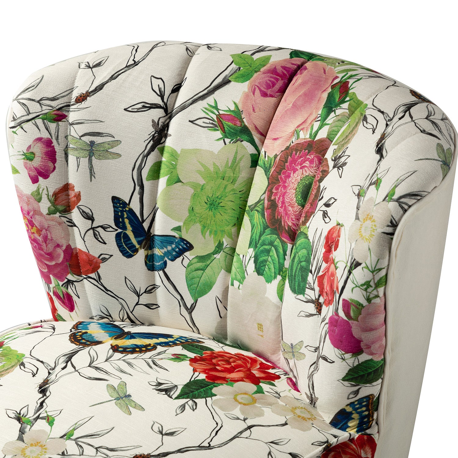 Amata Side Chair in Ivory