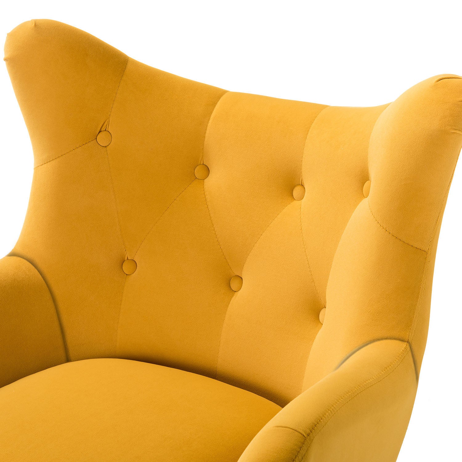 Arama Accent Chair in Mustard