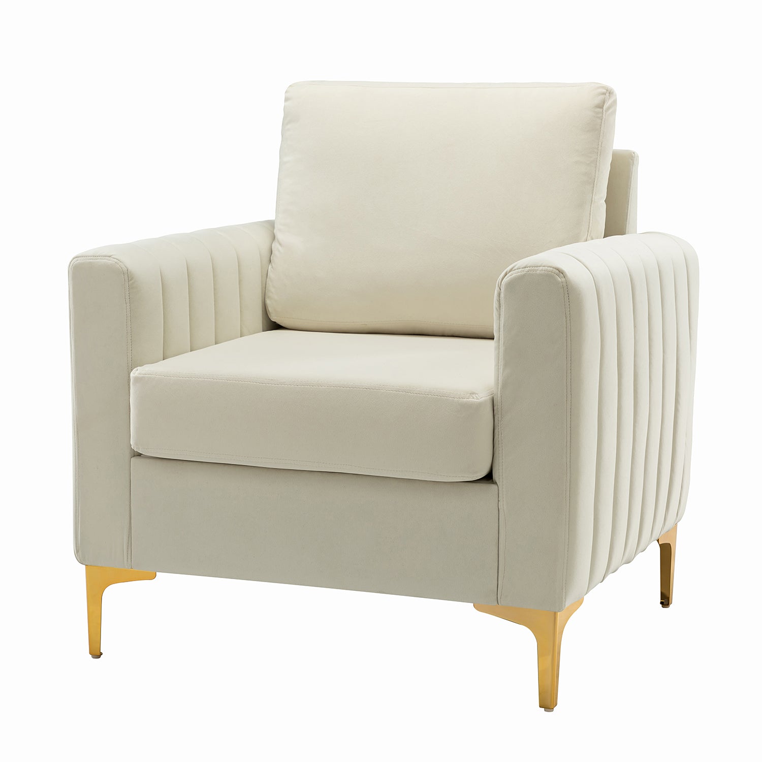 Ganymedes Club Chair in Ivory