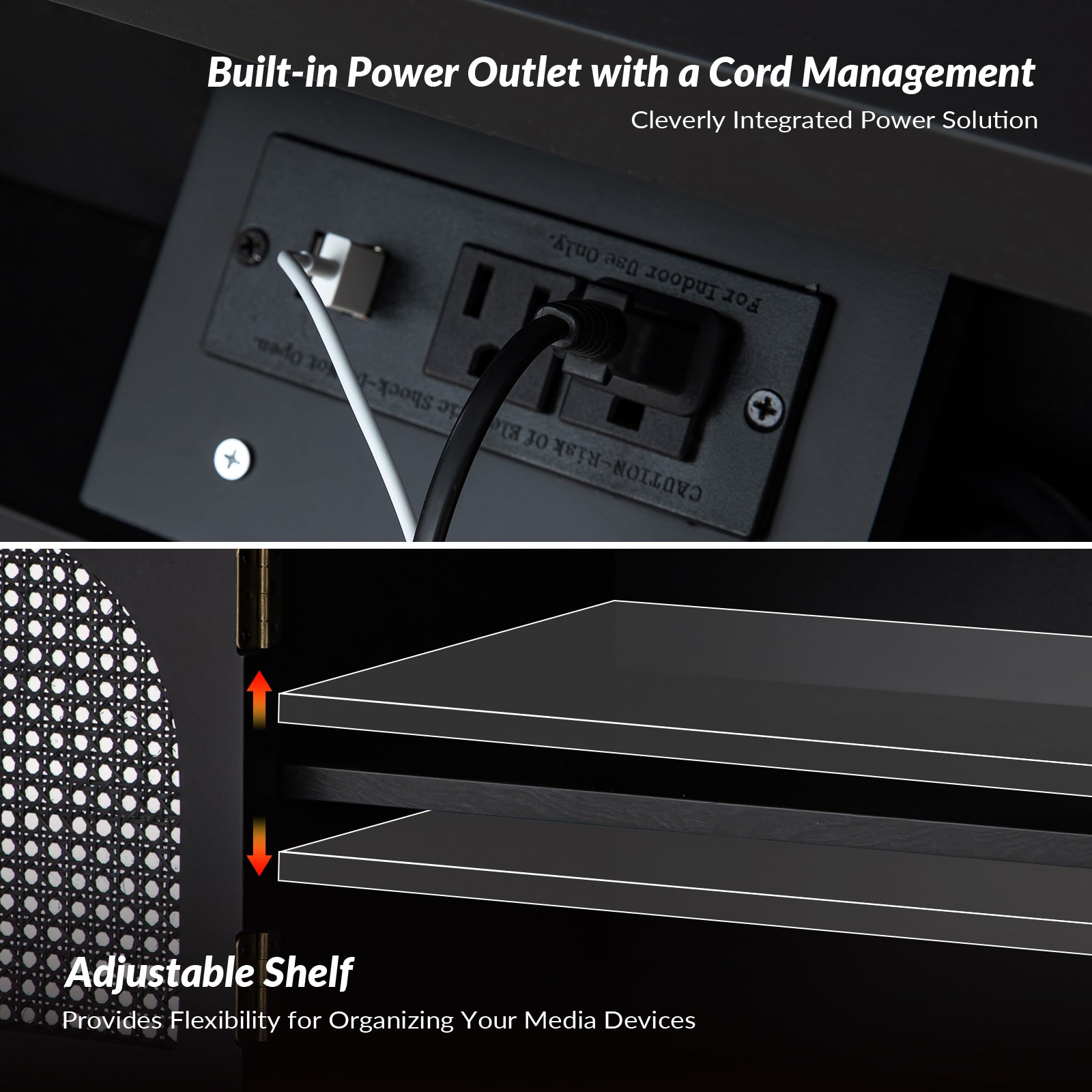 Sebastian Nightstand in Black